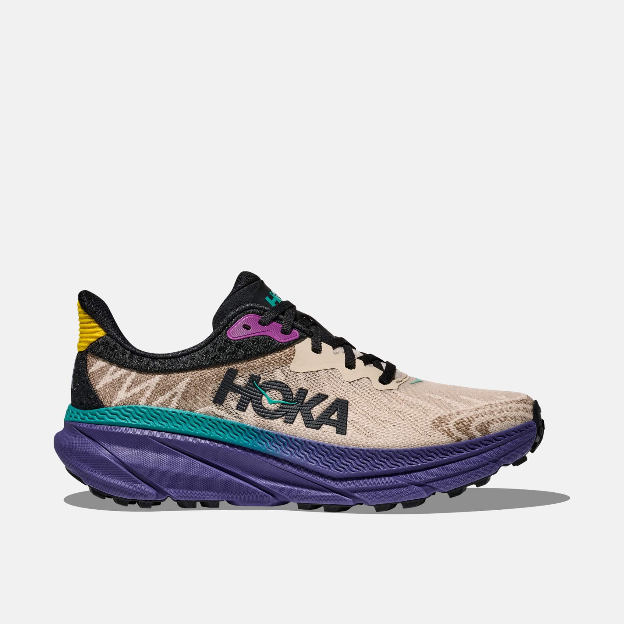 Pánske fialovo-hnedé tenisky Hoka Challenger ATR 7