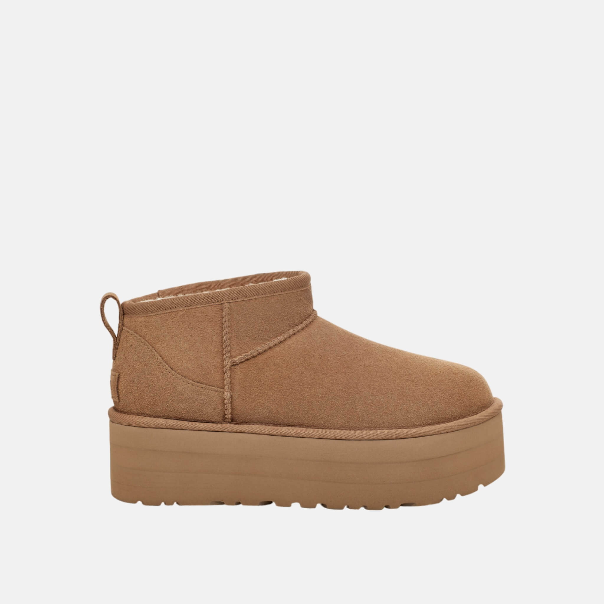 Topánky UGG Classic Ultra Mini Platform Chestnut