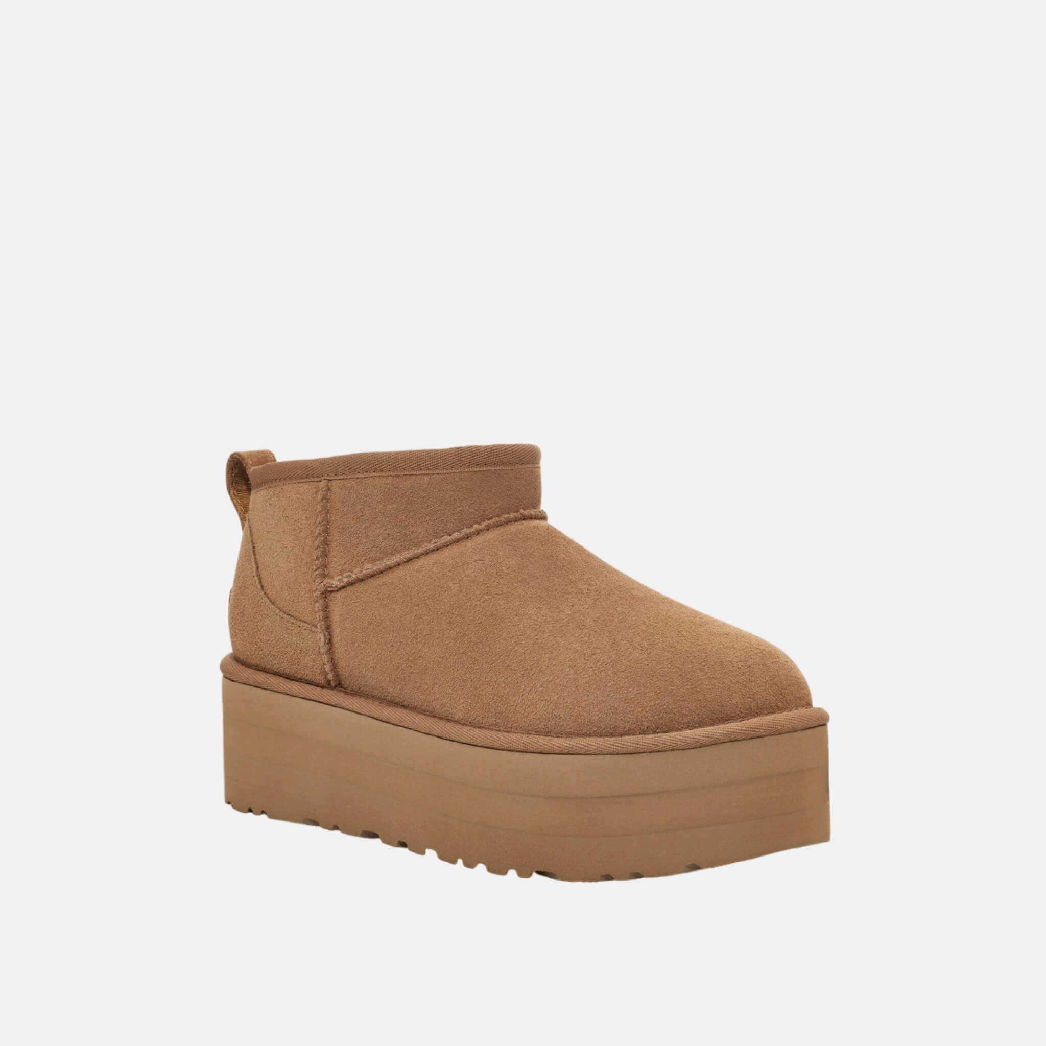 Topánky UGG Classic Ultra Mini Platform Chestnut