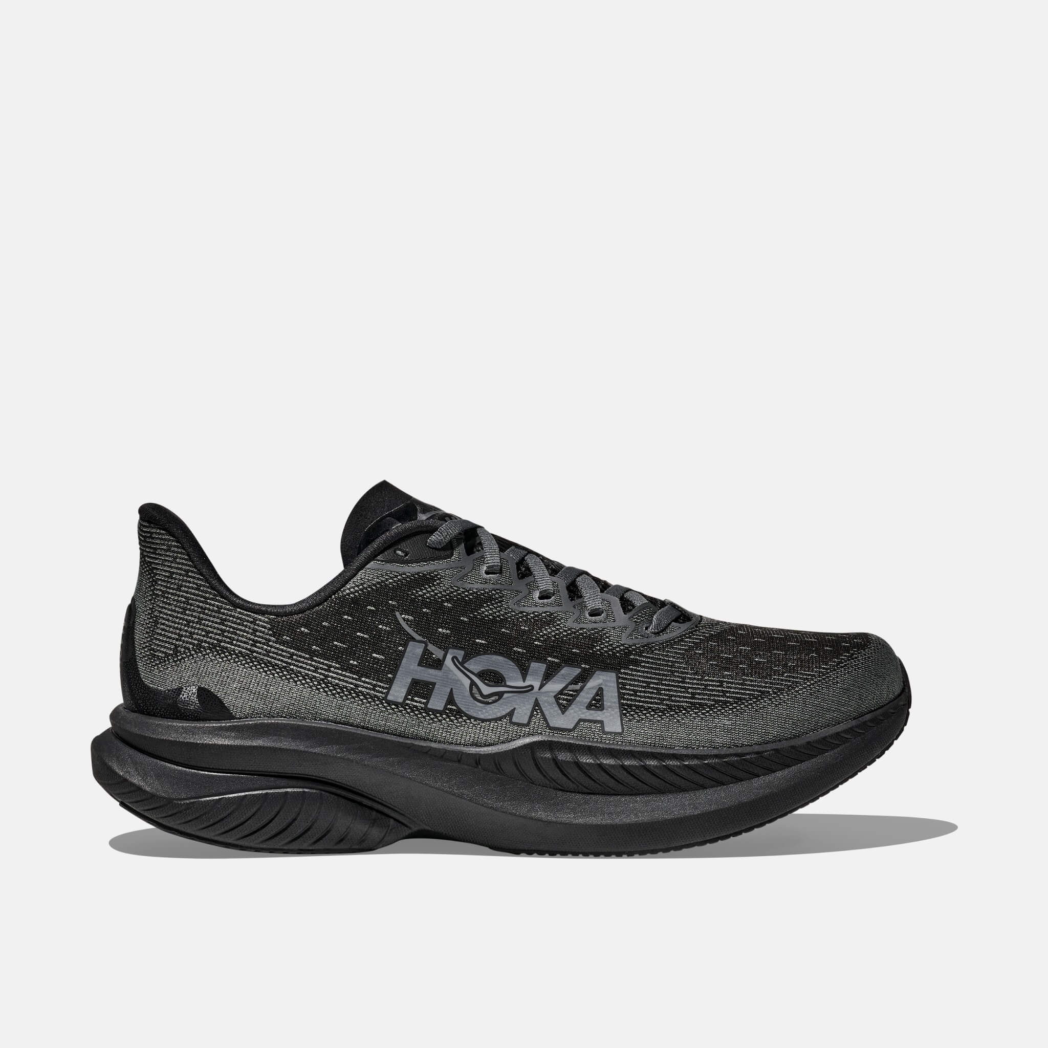 Pánske čierne bežecké tenisky Hoka Mach 6