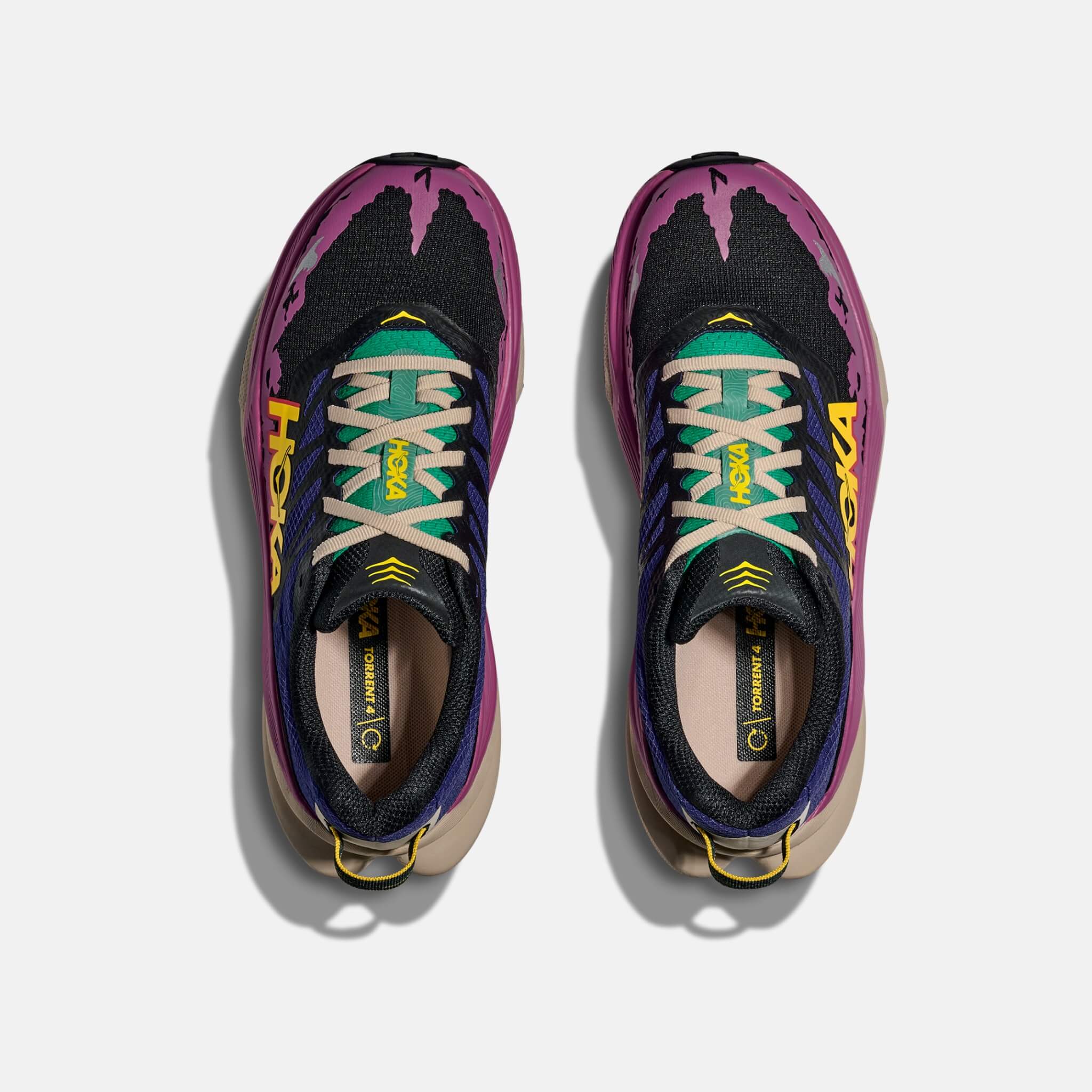Dámske fialové tenisky Hoka Torrent 4