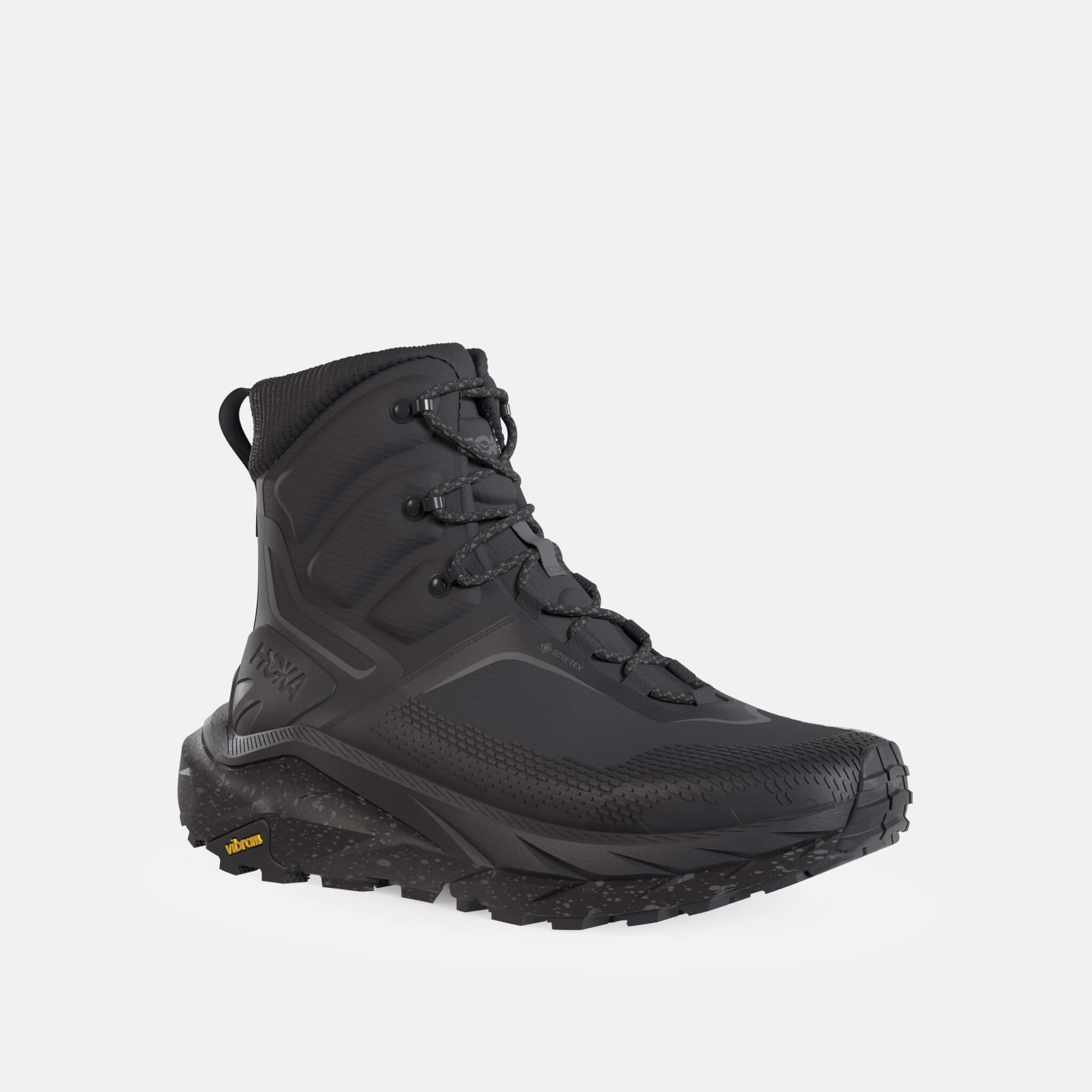 Pánske čierne členkové tenisky Hoka Kaha 2 Frost GTX