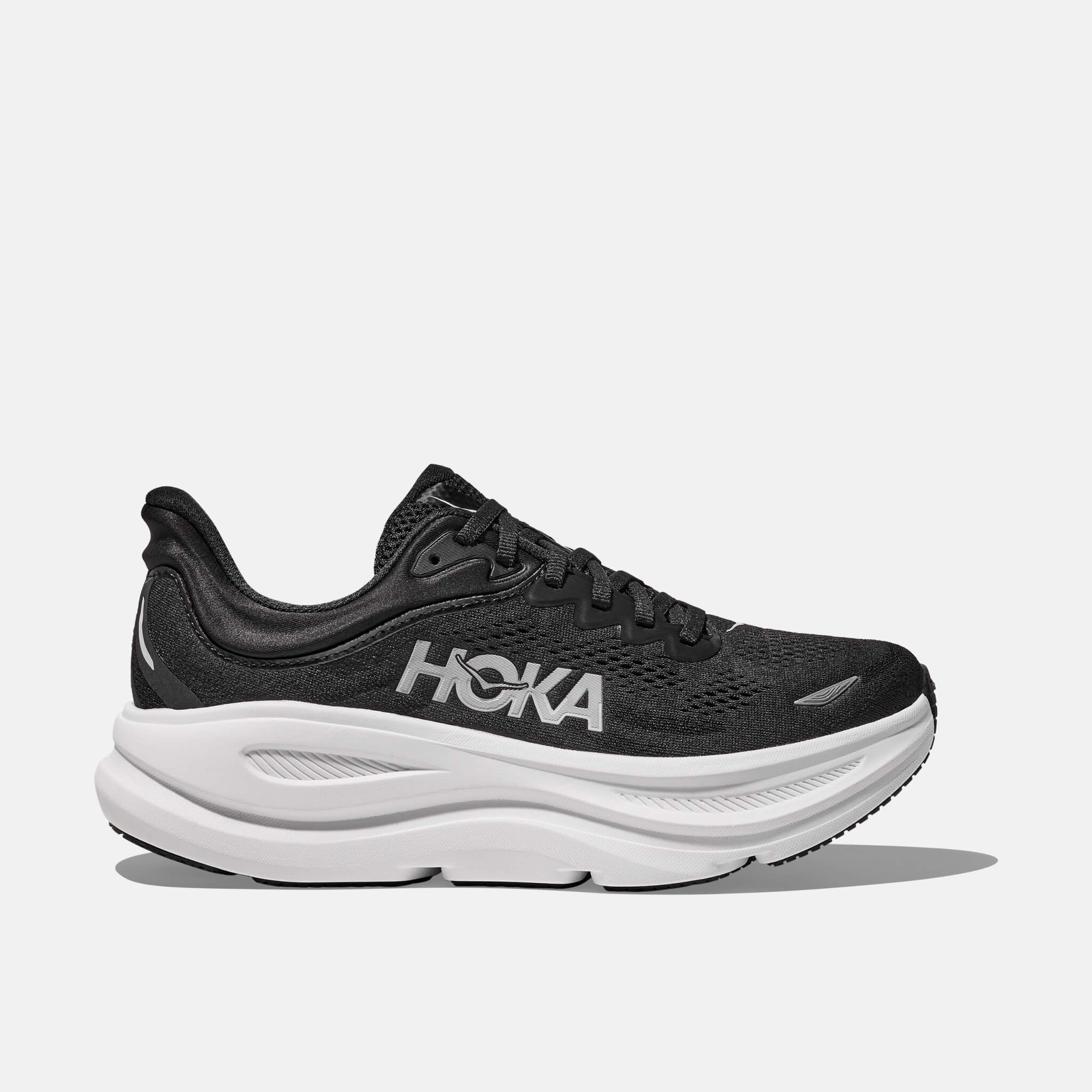 Pánske čierne bežecké tenisky Hoka Bondi 9