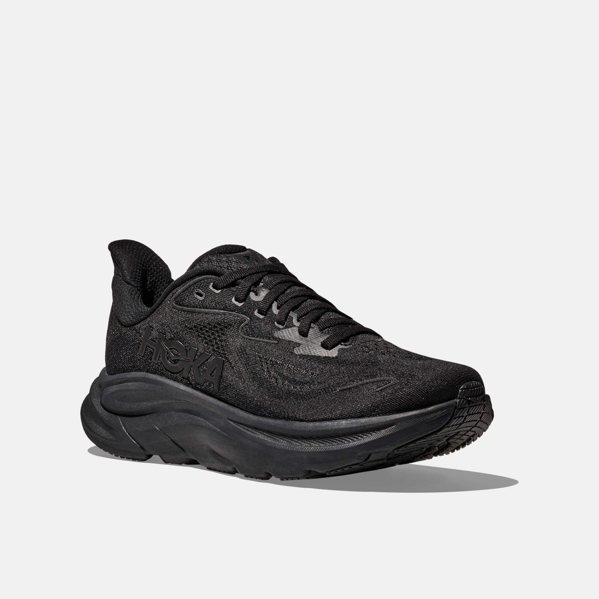 Pánske čierne tenisky Hoka Clifton 10