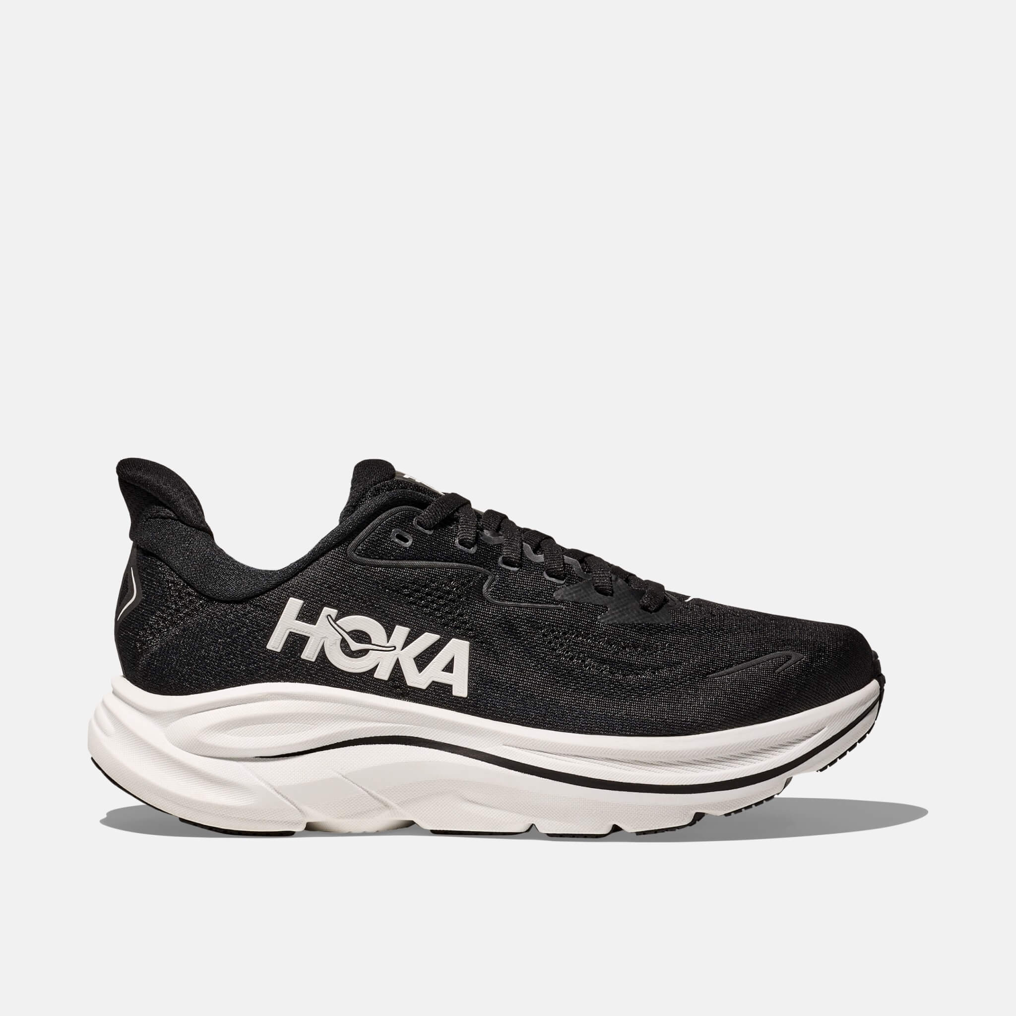 Pánske čierno-biele tenisky Hoka Clifton 10