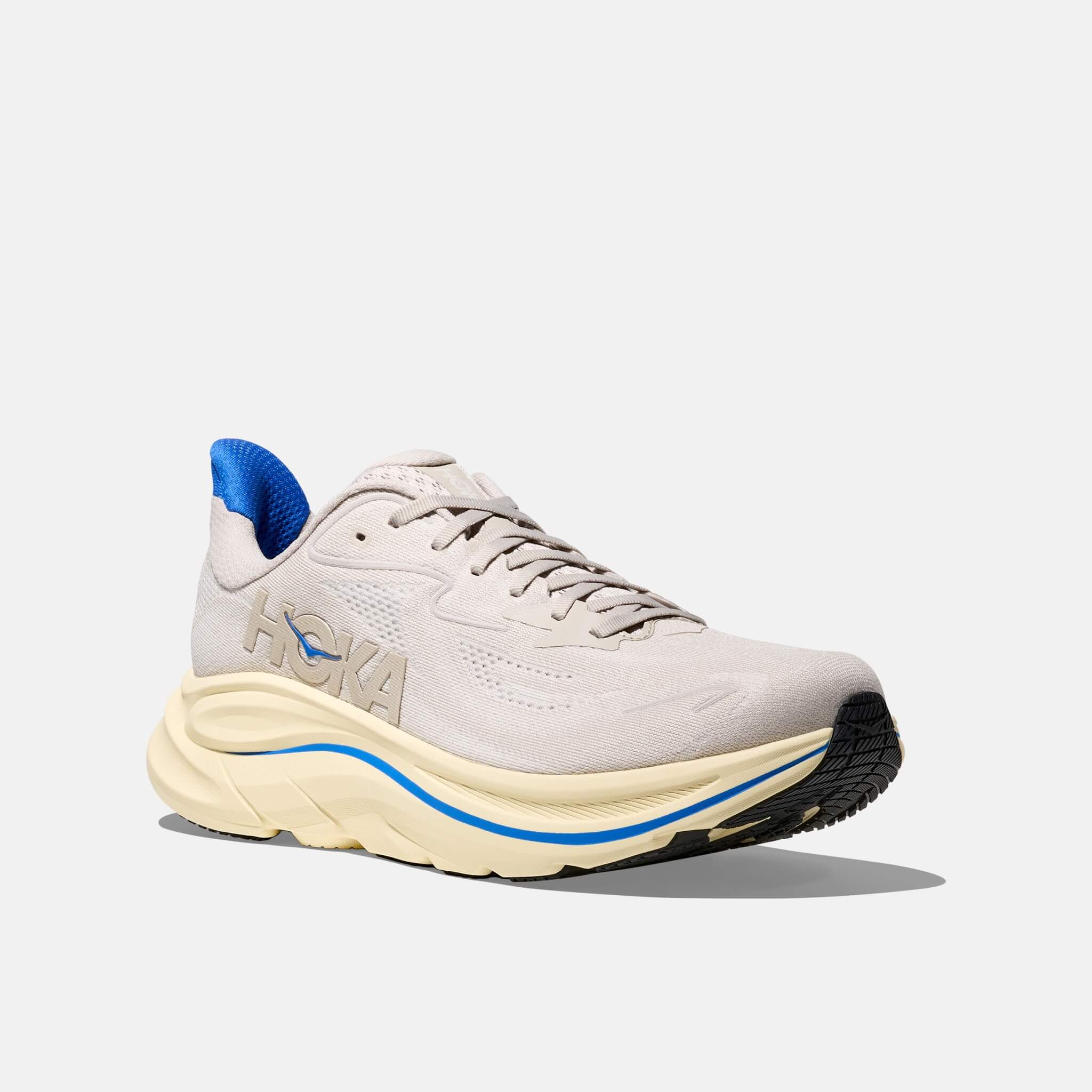 Pánske šedo-modré tenisky Hoka Clifton 10