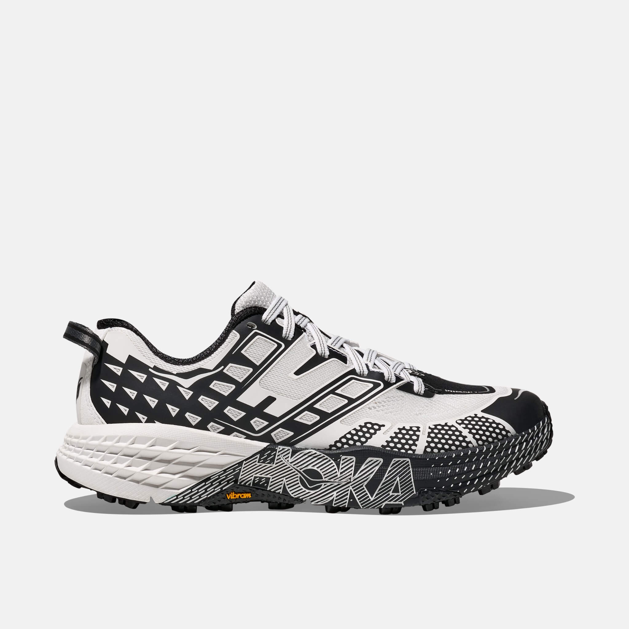 Unisex čierno-biele tenisky Hoka Speedgoat 2