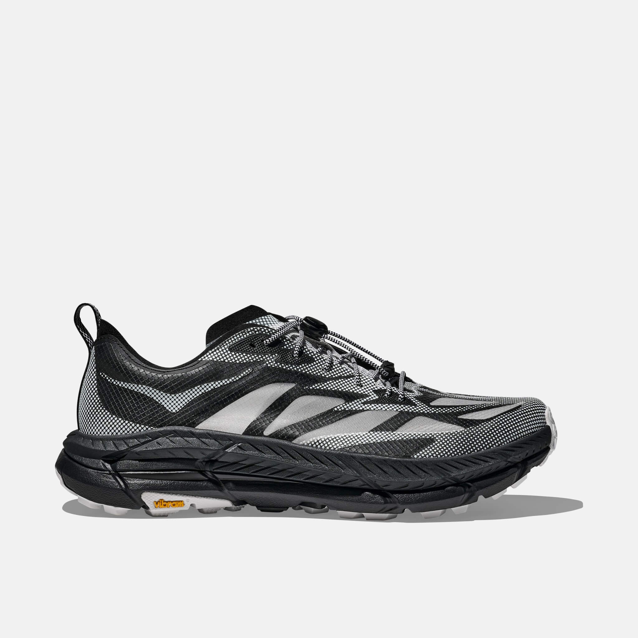 Unisex čierno-šedé tenisky Hoka Mafate Speed 4 Lite TS