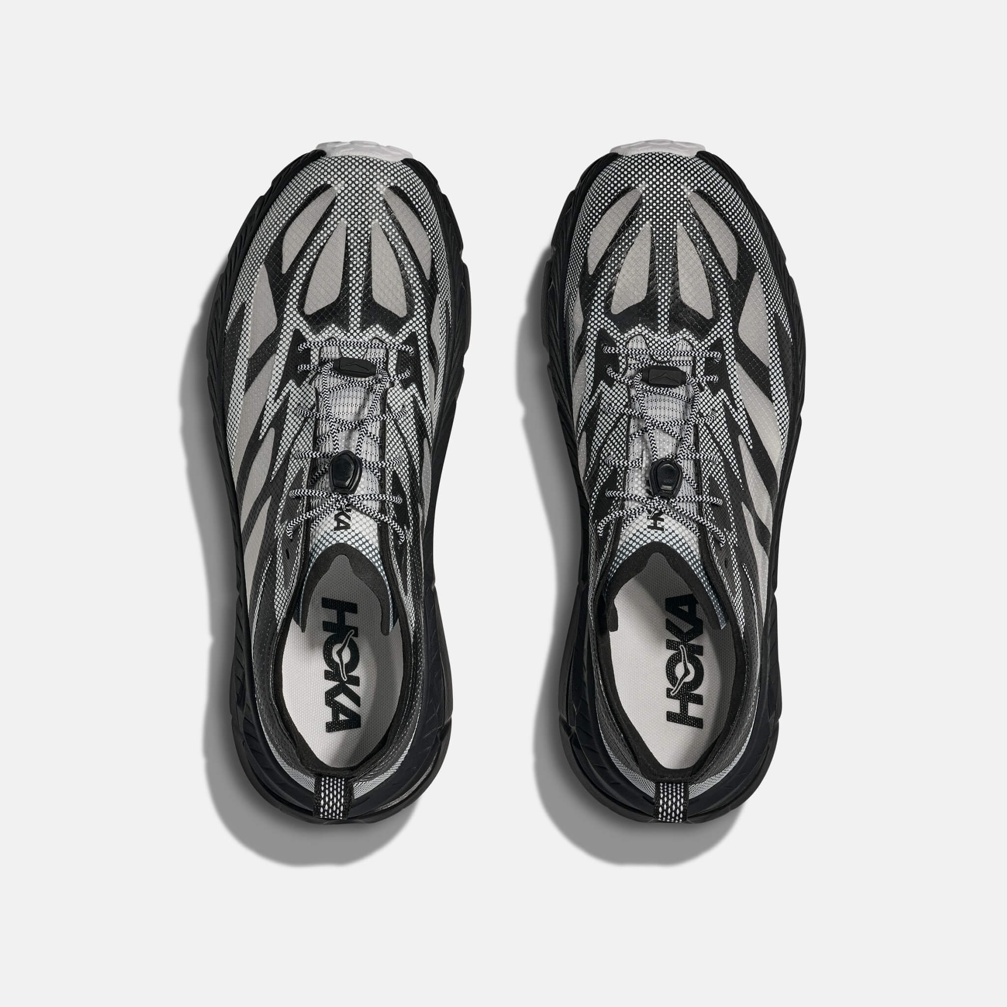 Unisex čierno-šedé tenisky Hoka Mafate Speed 4 Lite TS