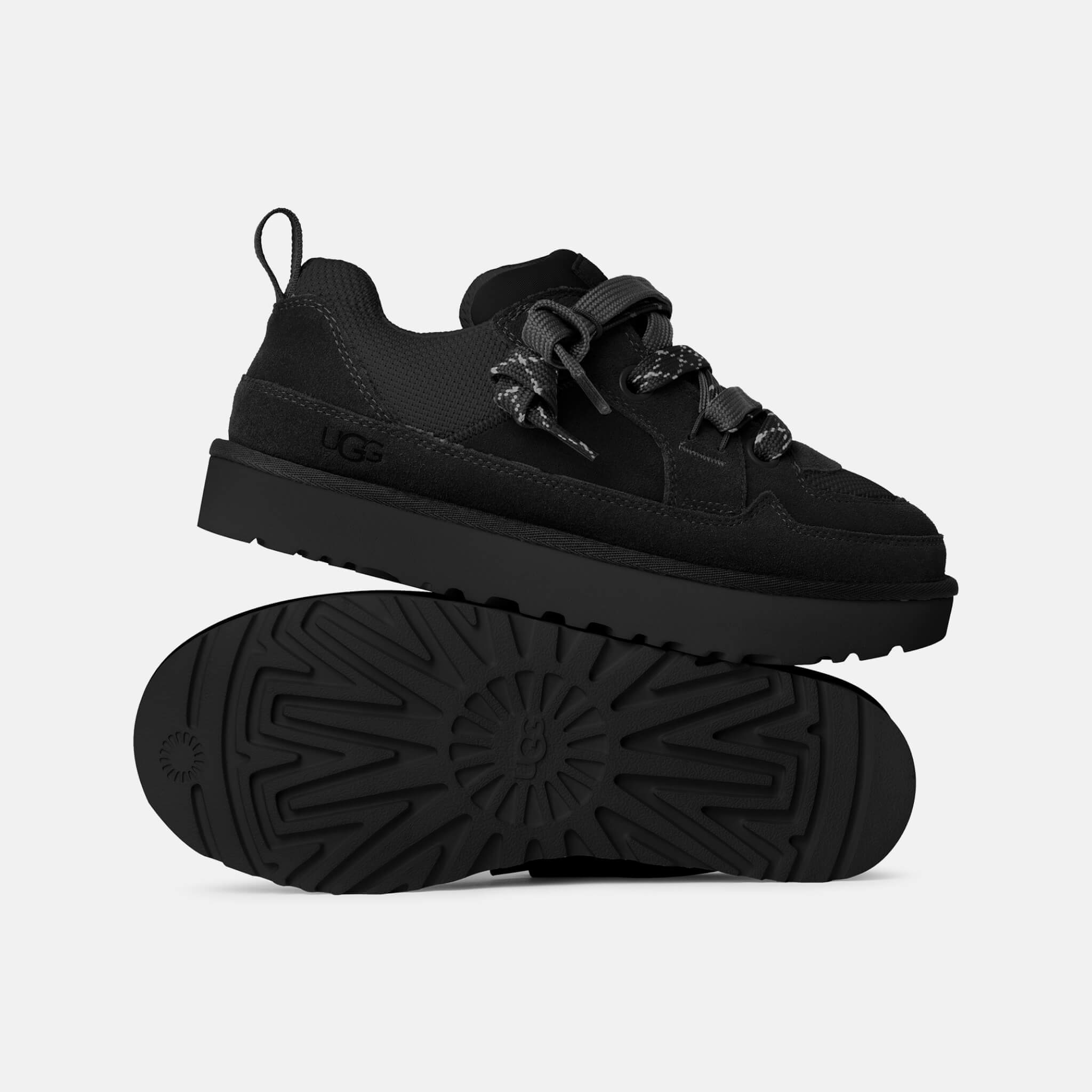 Topánky UGG Men's Lo Lowmel Black