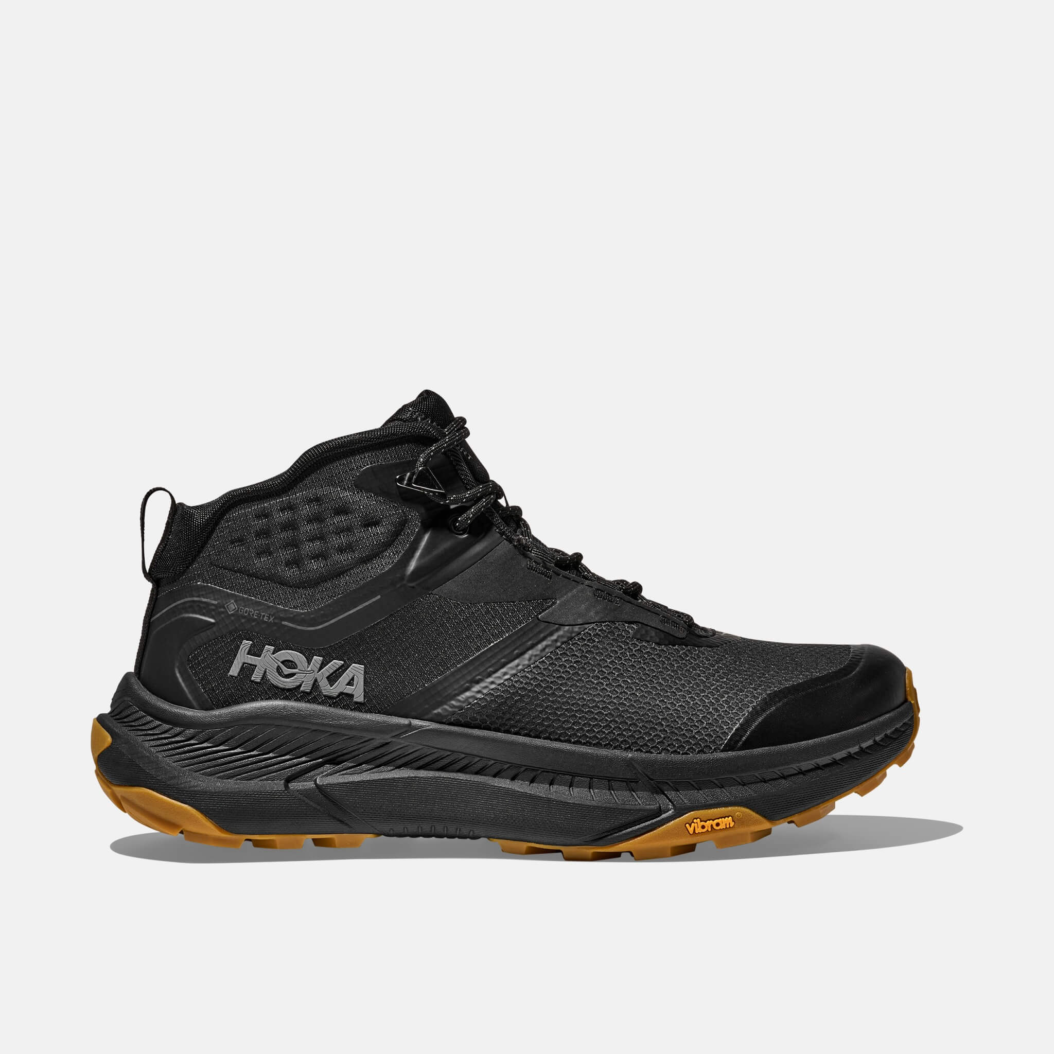Pánske čierne outdoorové tenisky Hoka Transport Hike GTX