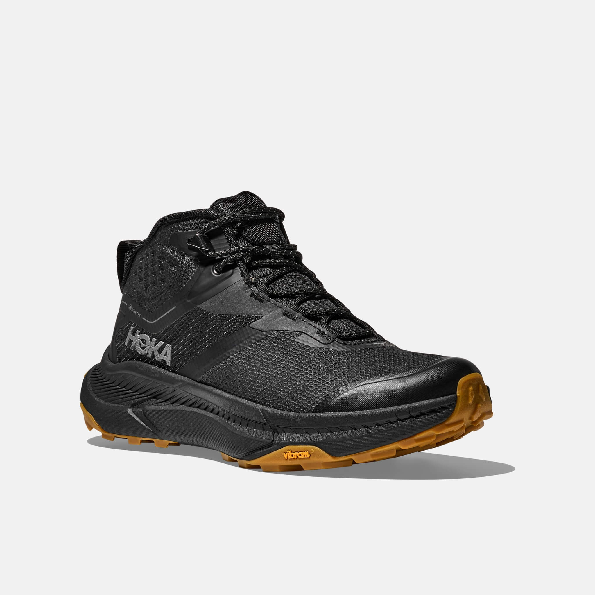 Pánske čierne outdoorové tenisky Hoka Transport Hike GTX