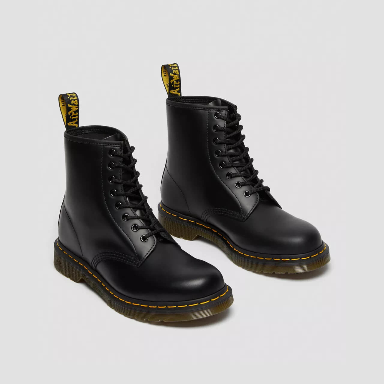 Čierne členkové topánky Dr. Martens 1460