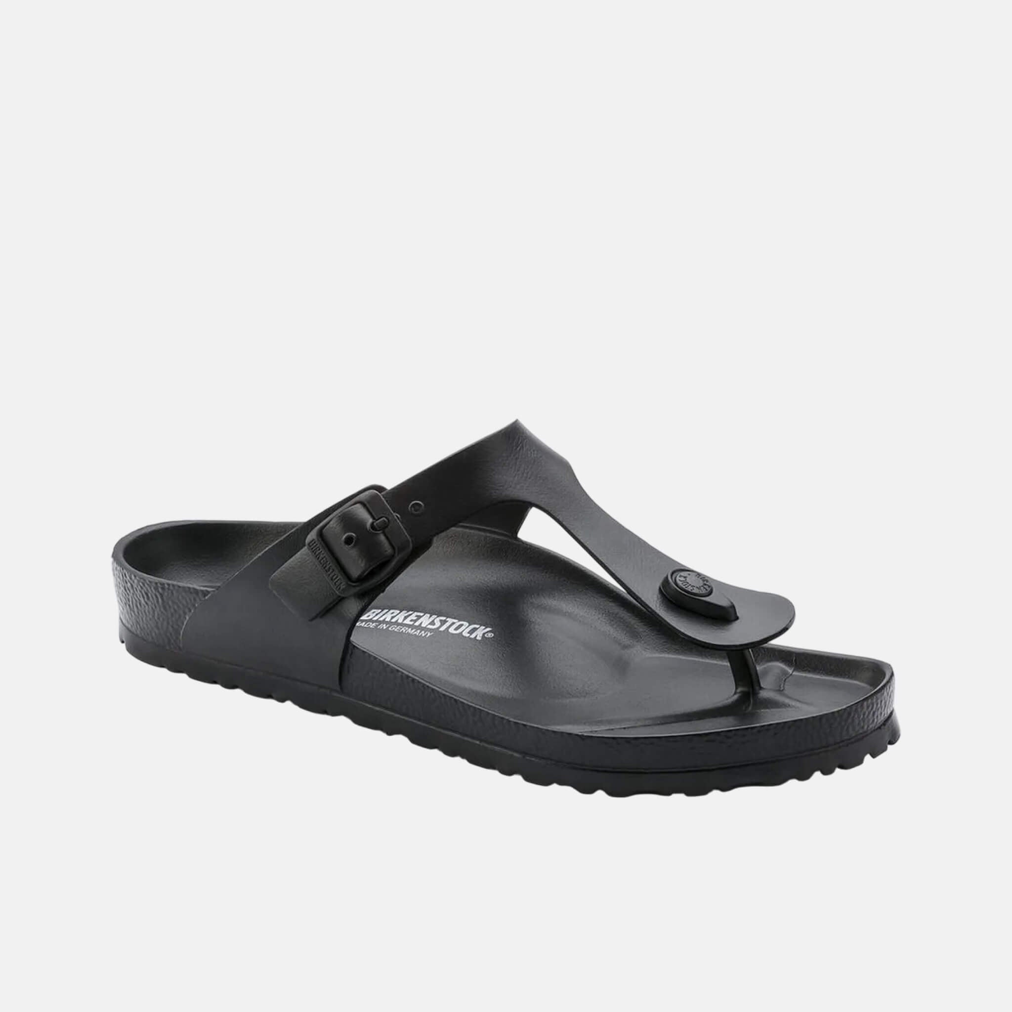 Čierne Regular papuče Birkenstock Gizeh EVA