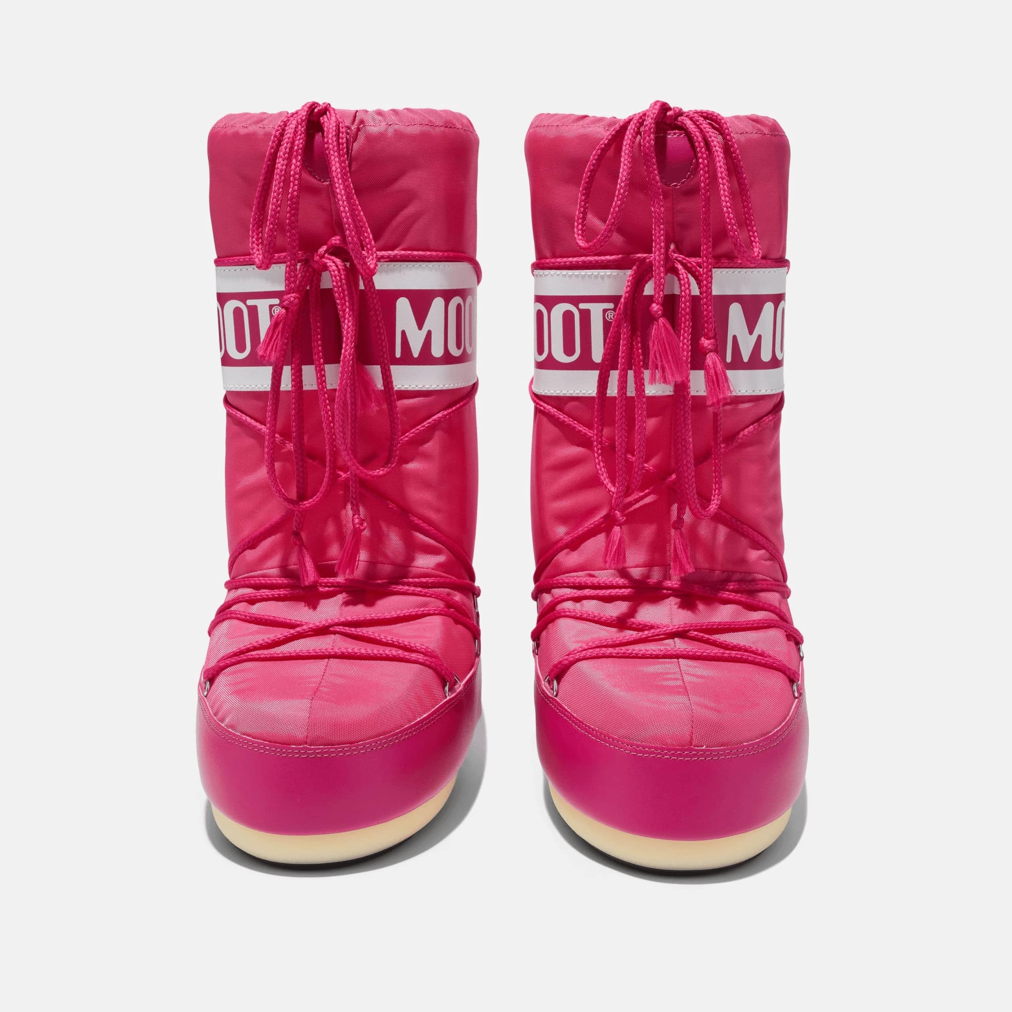 Detské ružové snehule Moon Boot Icon Nylon