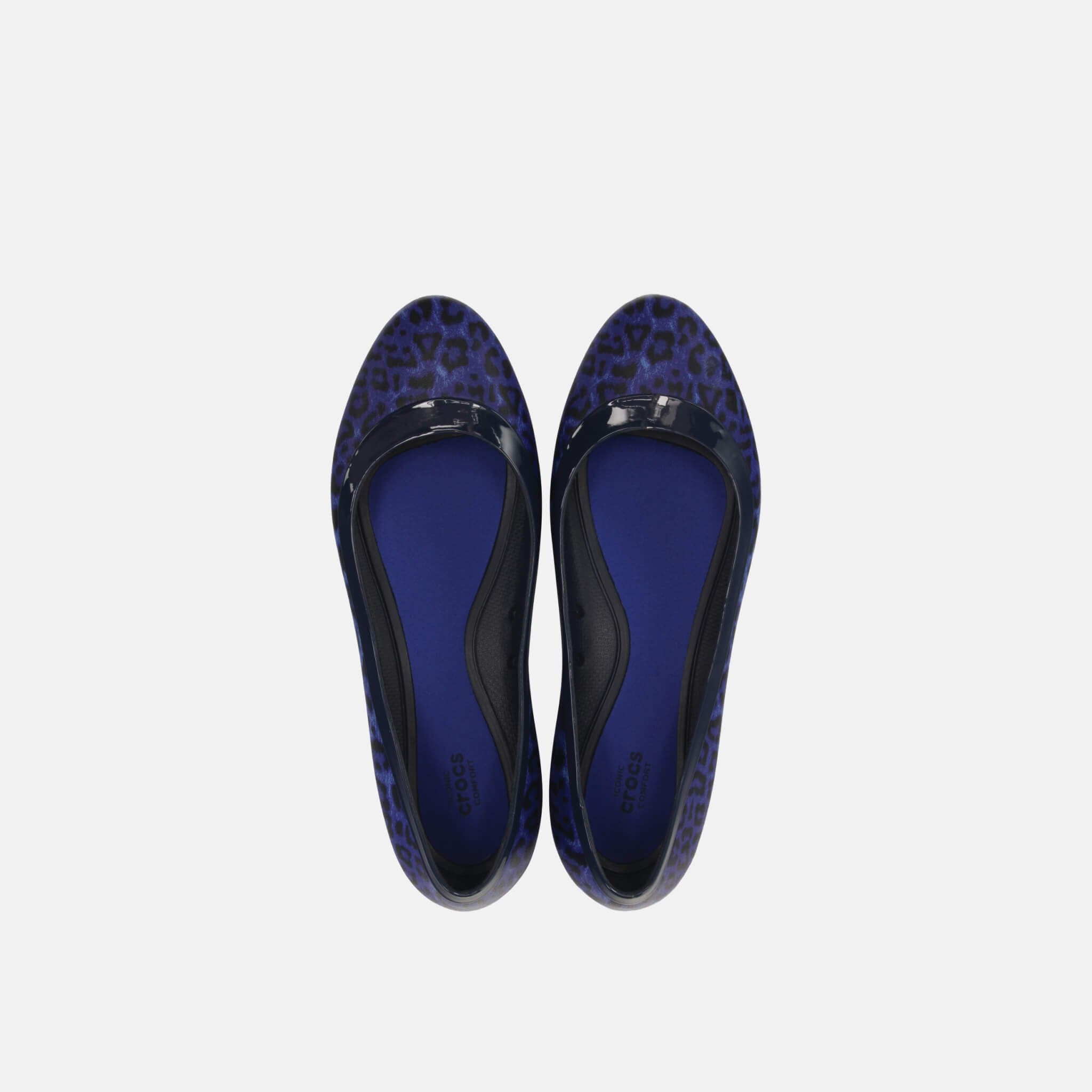 Crocs Lina Shiny Flat Navy Navy