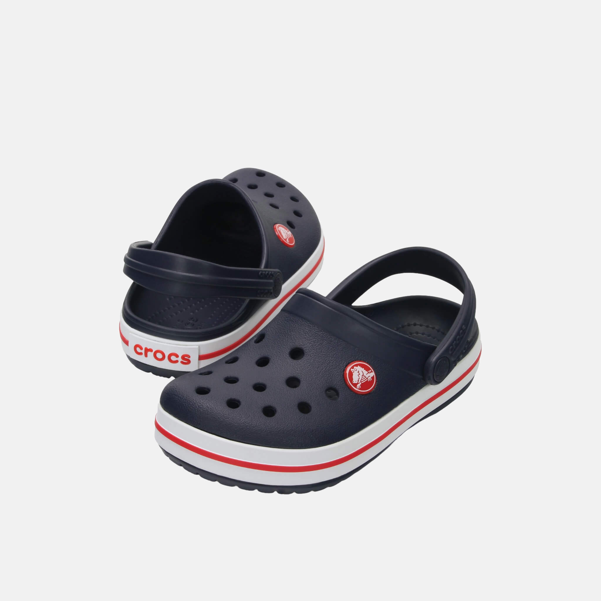 Crocband Clog T Navy/Red