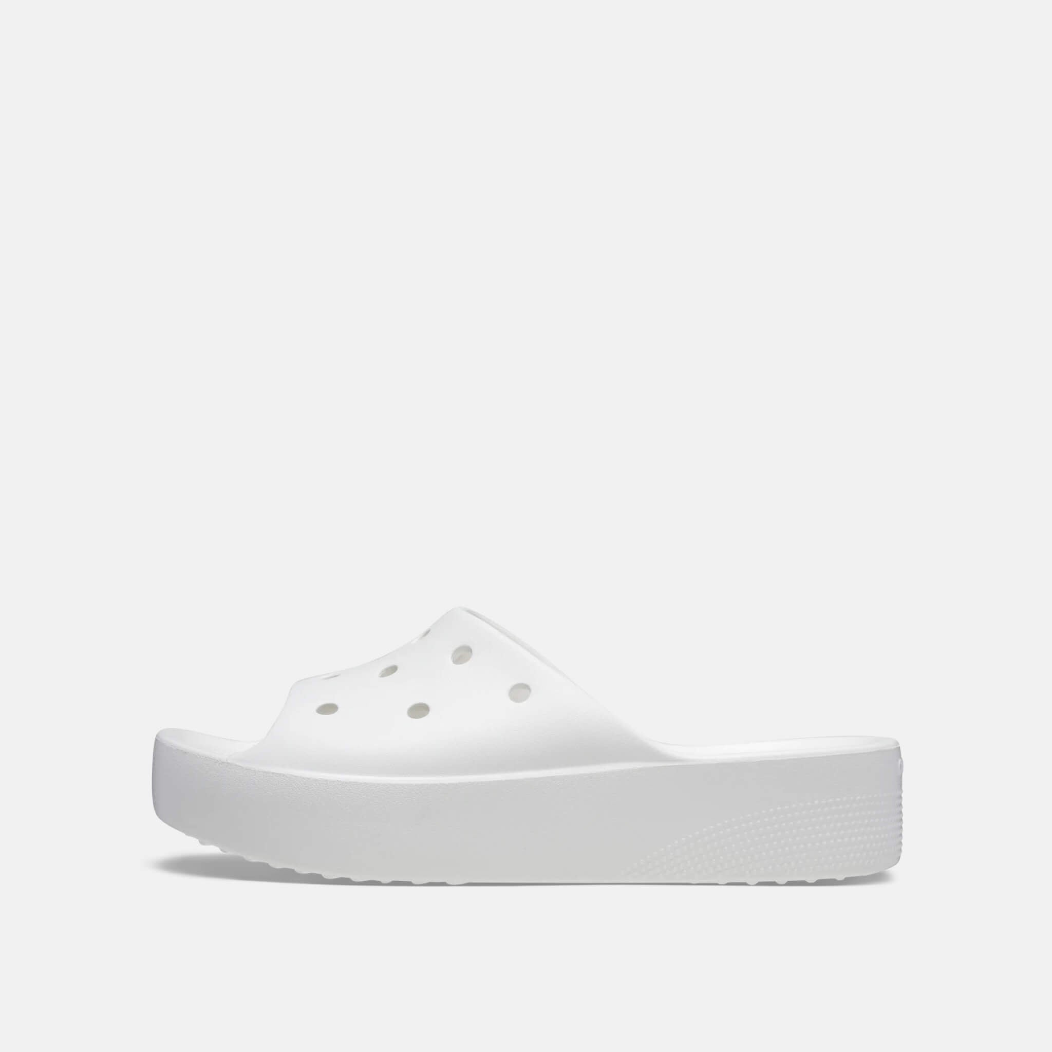 Classic Platform Slide White