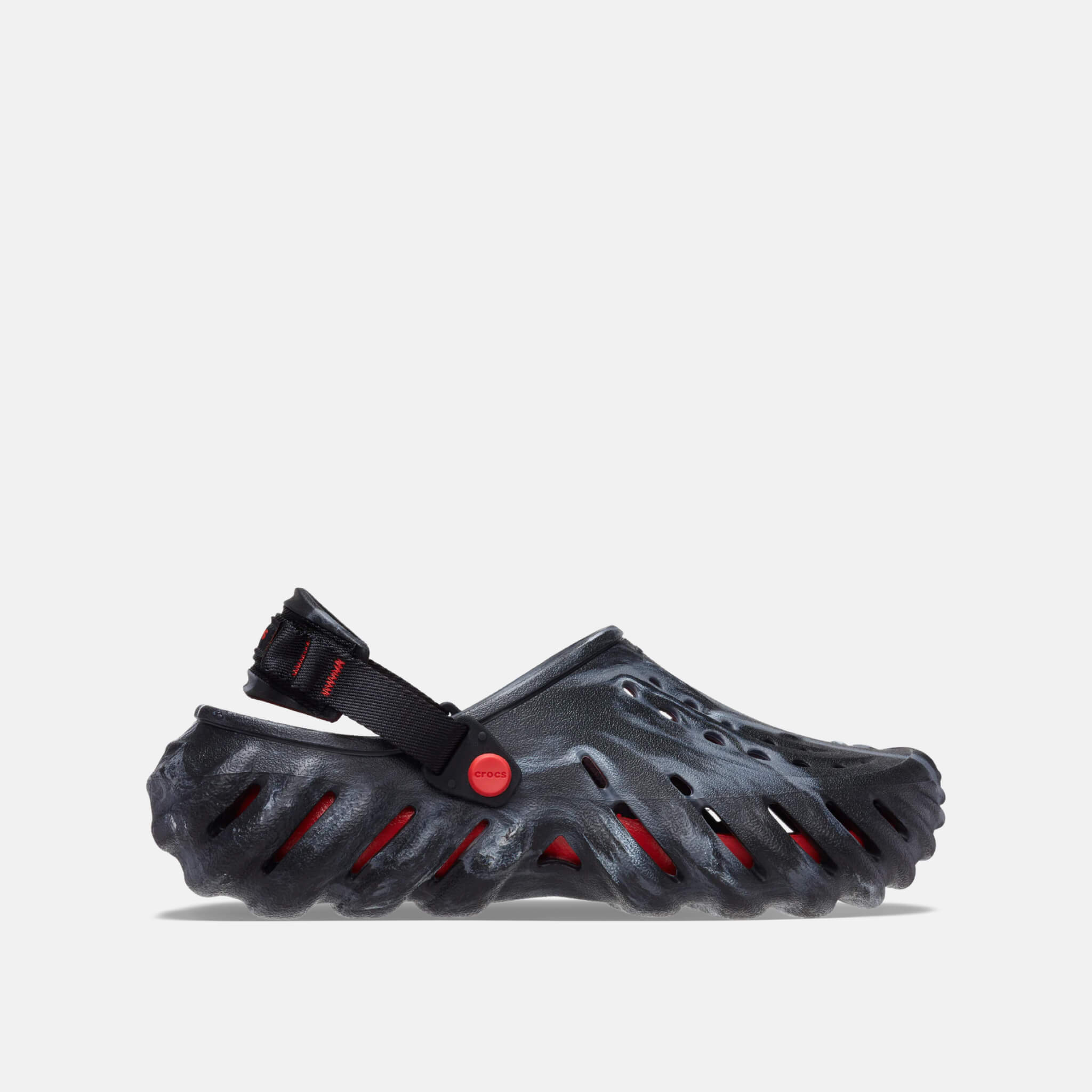 Echo Marbled Clog Black/Flame