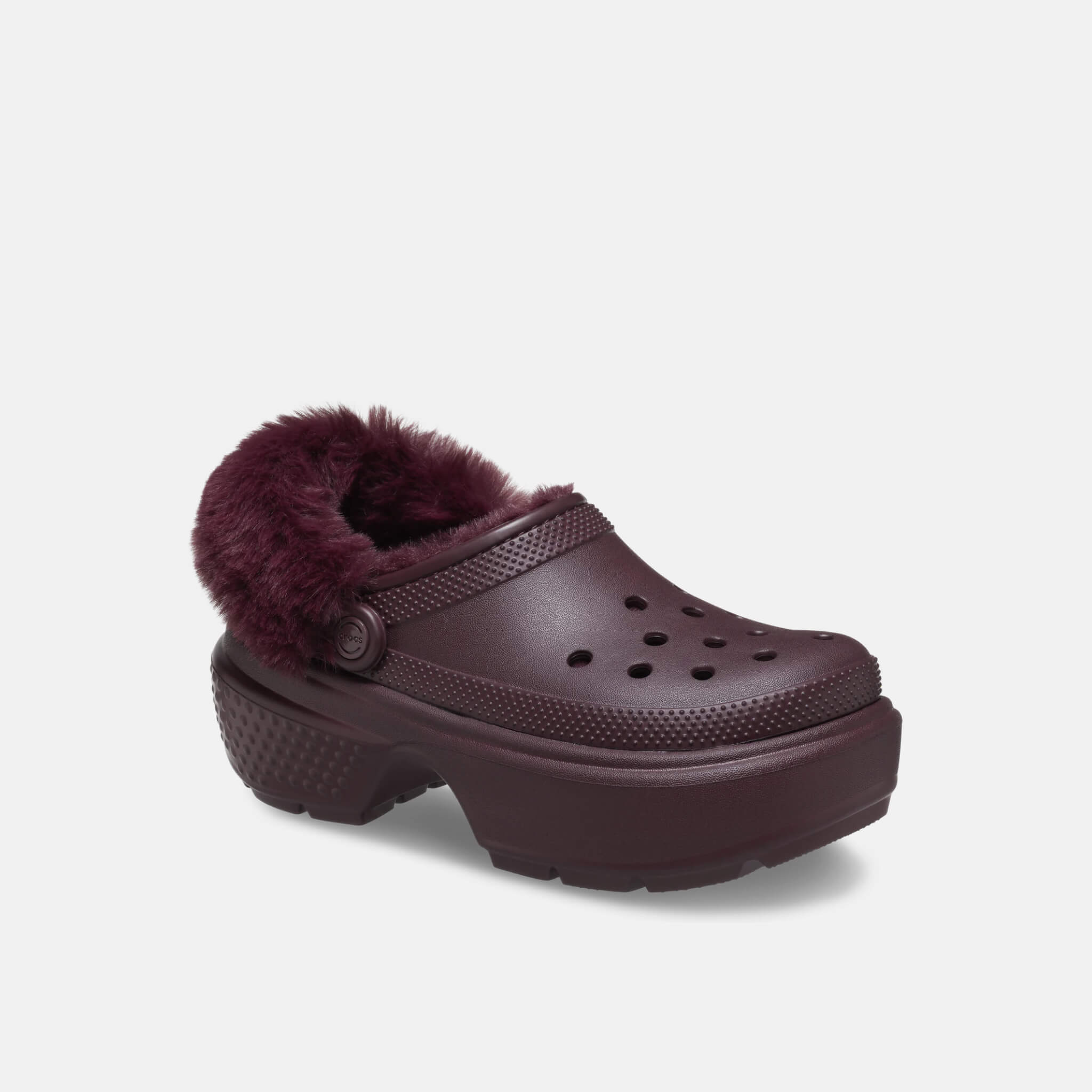 Stomp Lined Clog Dark Cherry