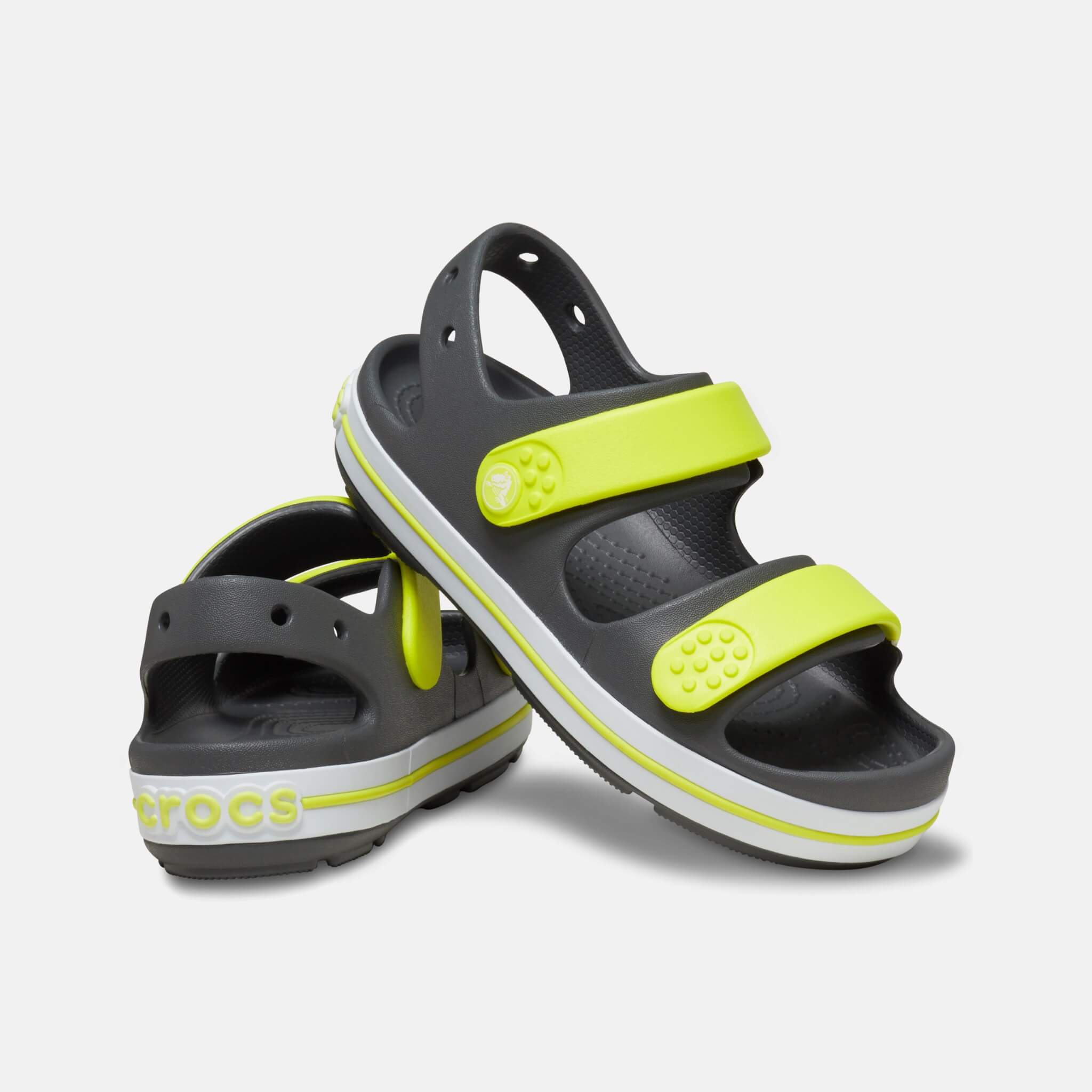 Crocband Cruiser Sandal K Slate Grey/Acidity