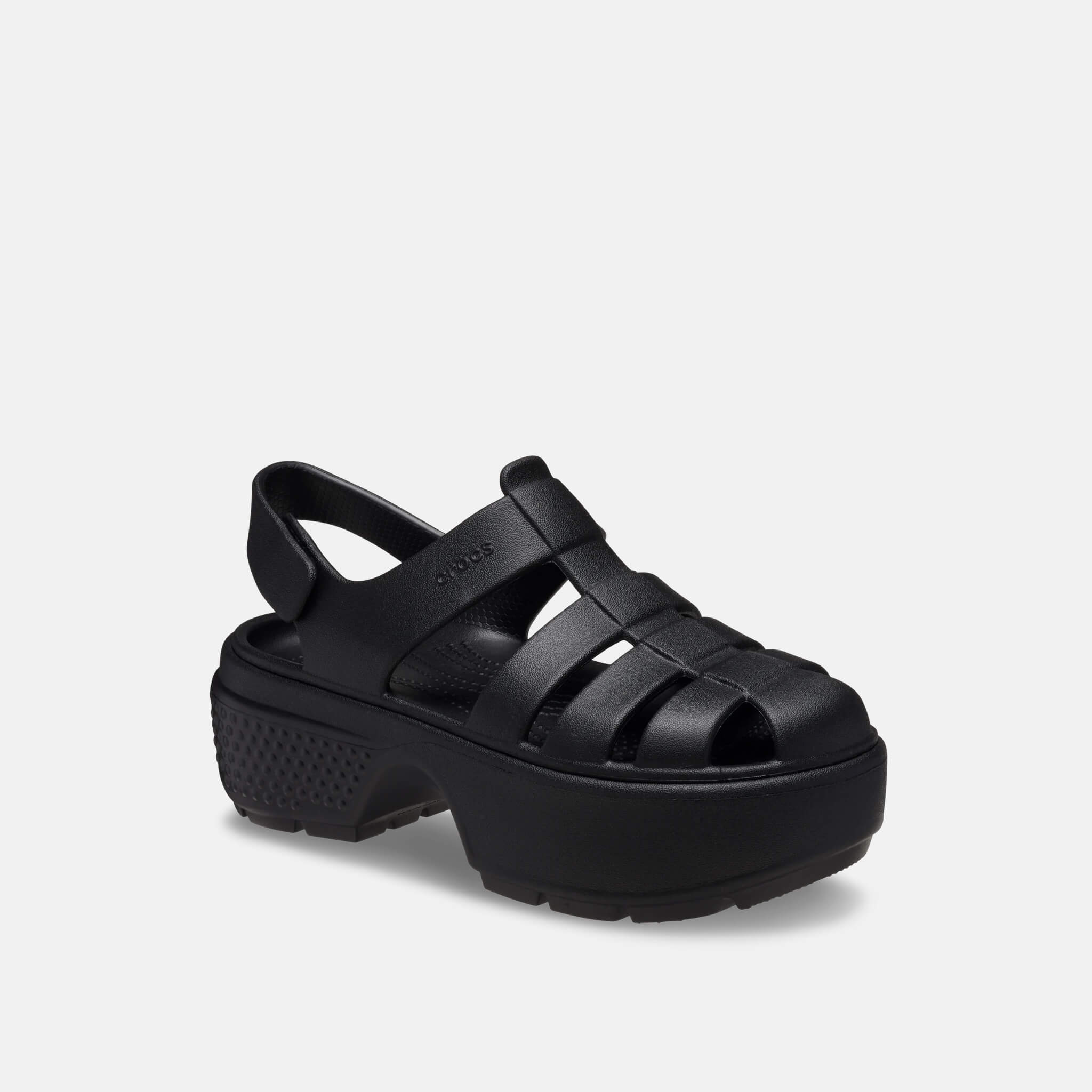 Stomp Fisherman Sandal Black