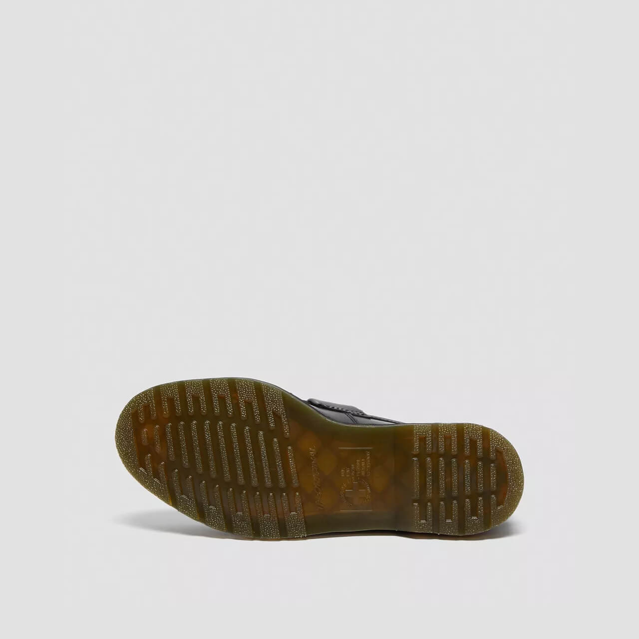 Čierne mokasíny Dr. Martens Adrian Yellow Stitch