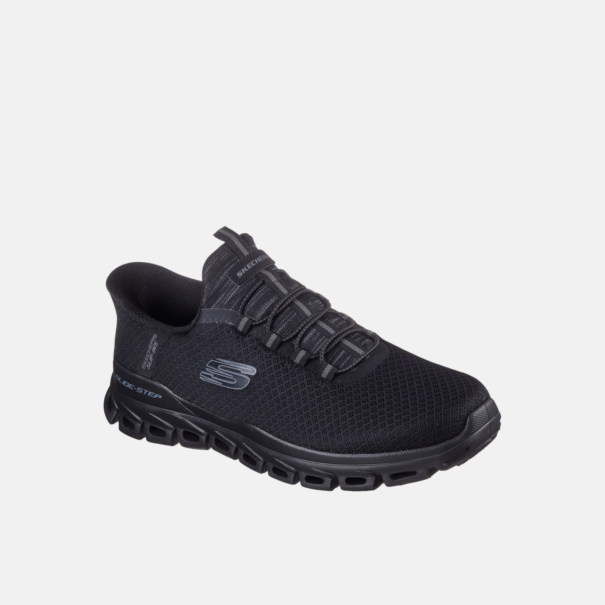 Pánske čierne tenisky Skechers Slip-ins: Glide-Step - Noxus
