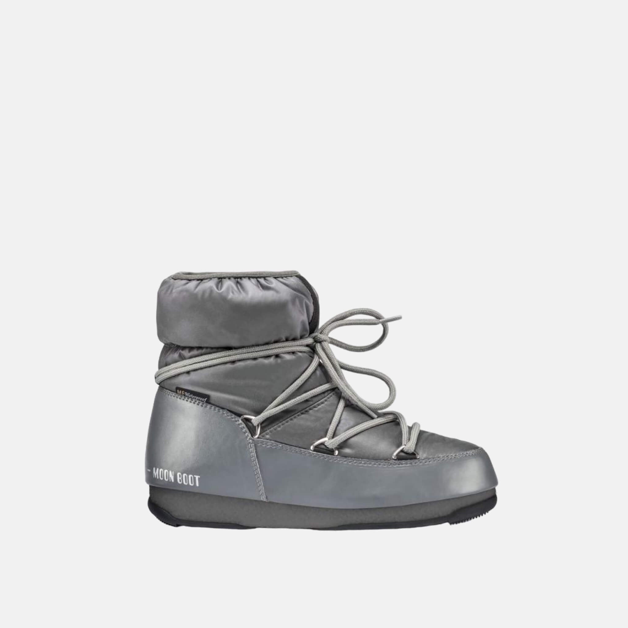 Dámske šedé snehule Moon Boot Low Nylon WP 2