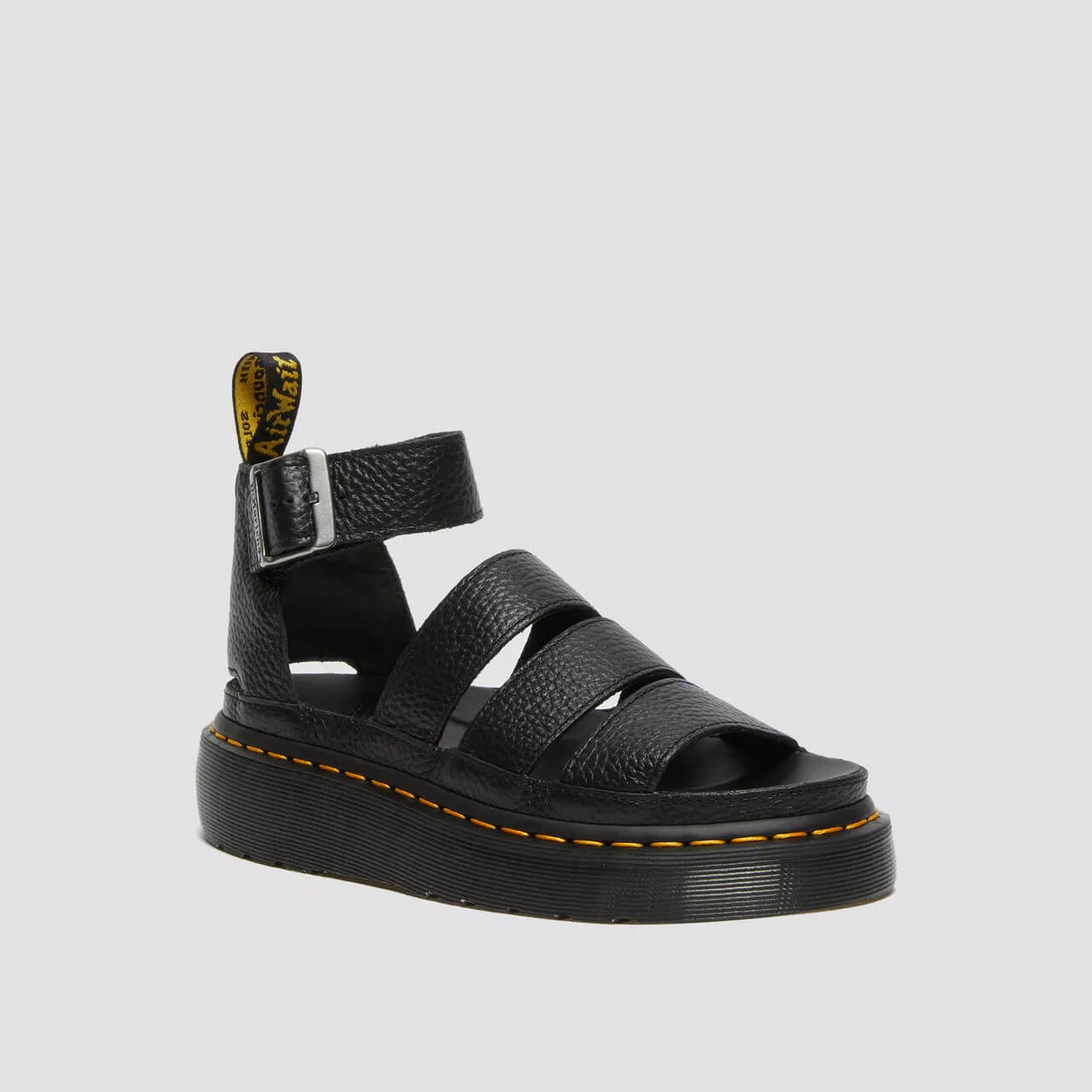 Dámske čierne sandále Dr. Martens Clarissa II Quad