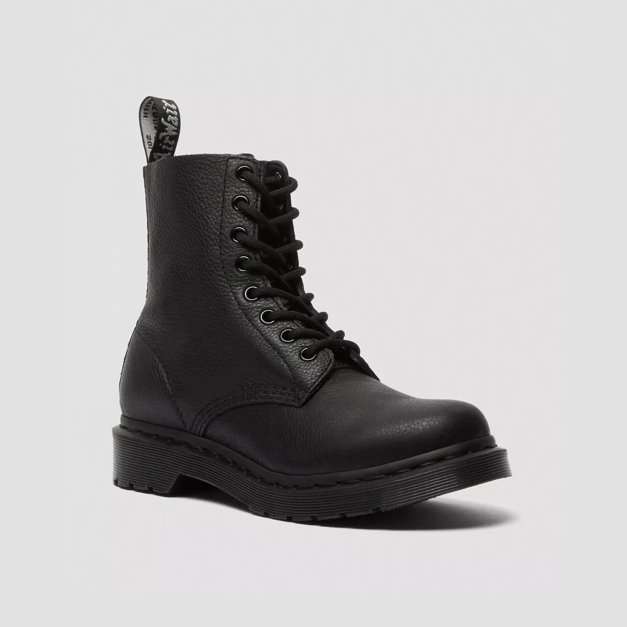 Dámske čierne členkové topánky Dr. Martens 1460 Pascal Mono