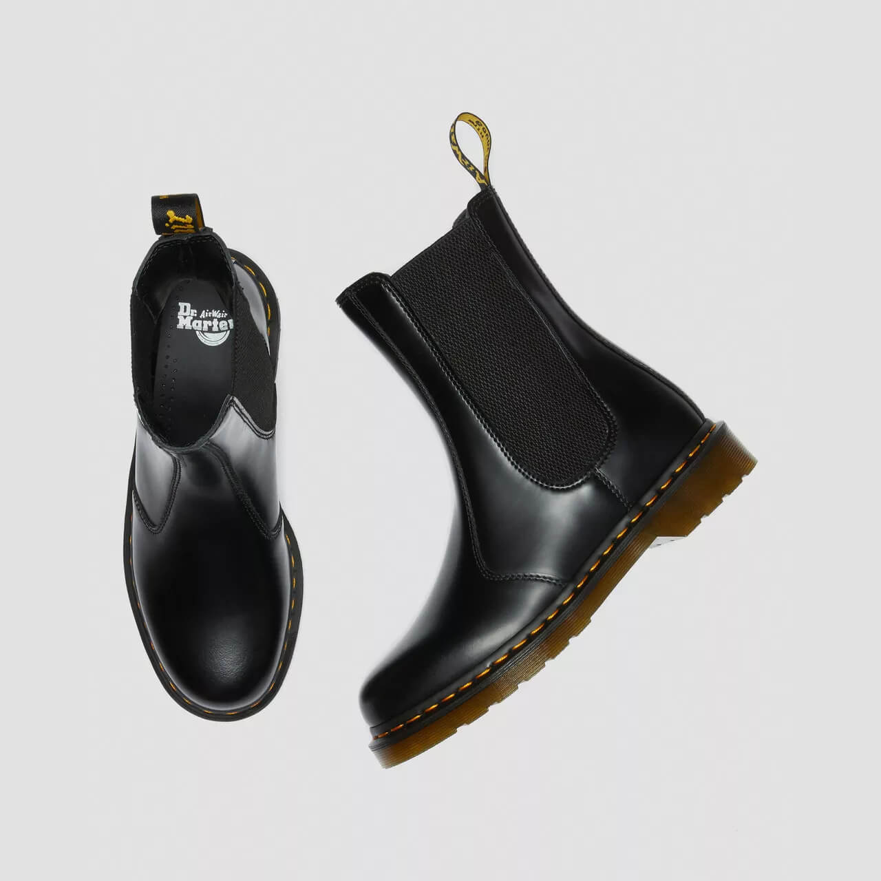 Čierne chelsea topánky Dr. Martens 2976 Hi