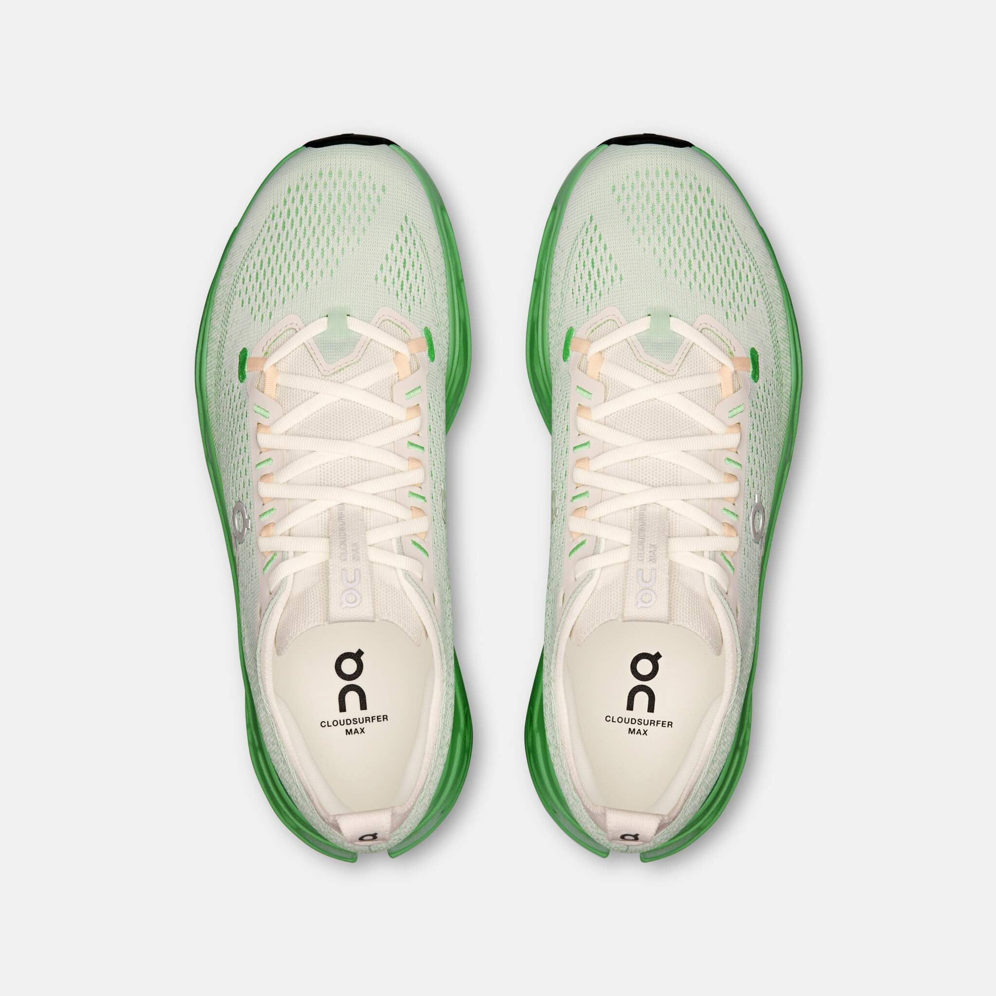 Pánske šedo-zelené bežecké tenisky On Cloudsurfer Max