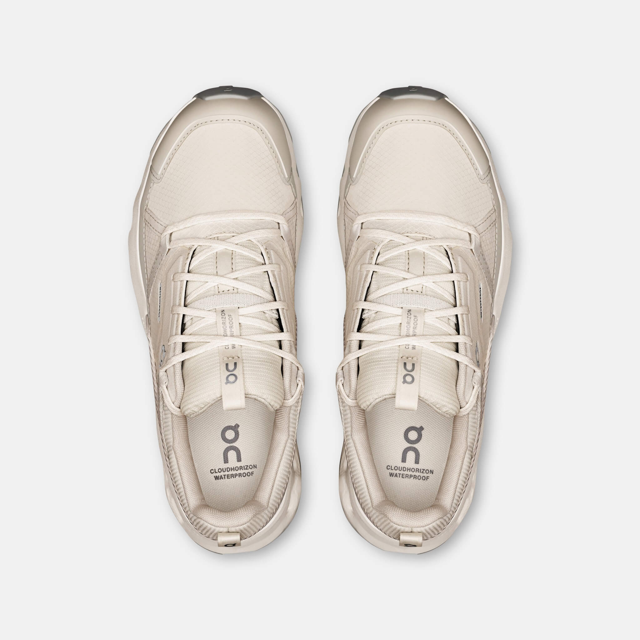 Dámske béžovo-biele outdoorové tenisky On Cloudhorizon WP