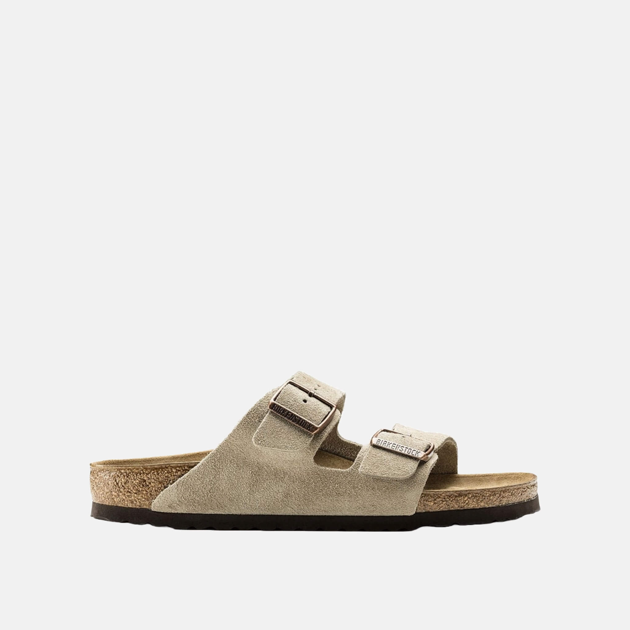 Hnedé Regular Šľapky Birkenstock Arizona Suede Leather