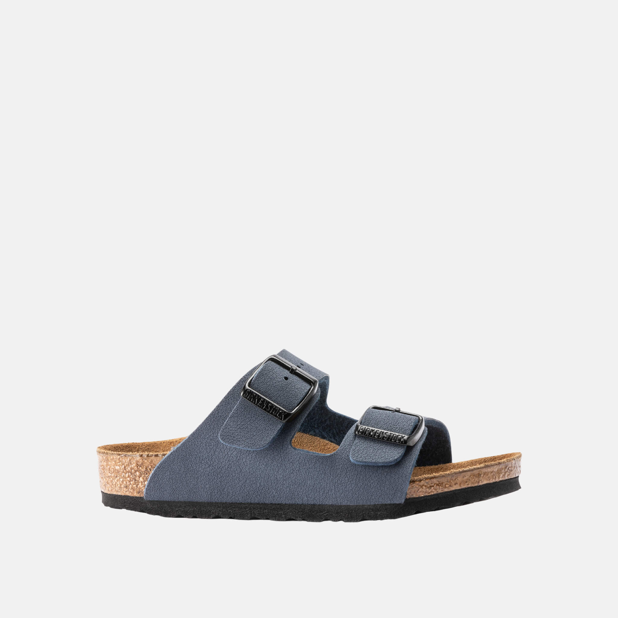 Modré Narrow šľapky Birkenstock Arizona Birko-Flor Nubuck