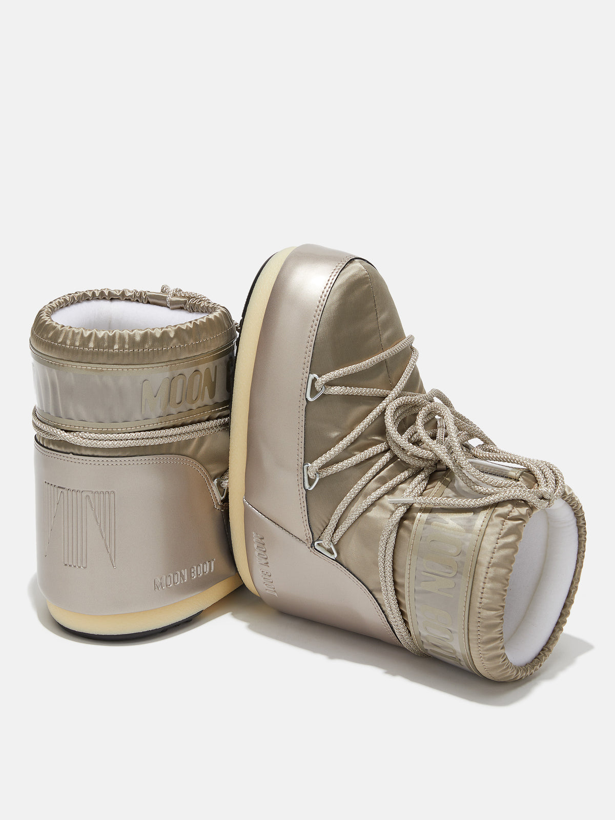 Unisex zlaté snehule Moon Boot Icon Low Glance