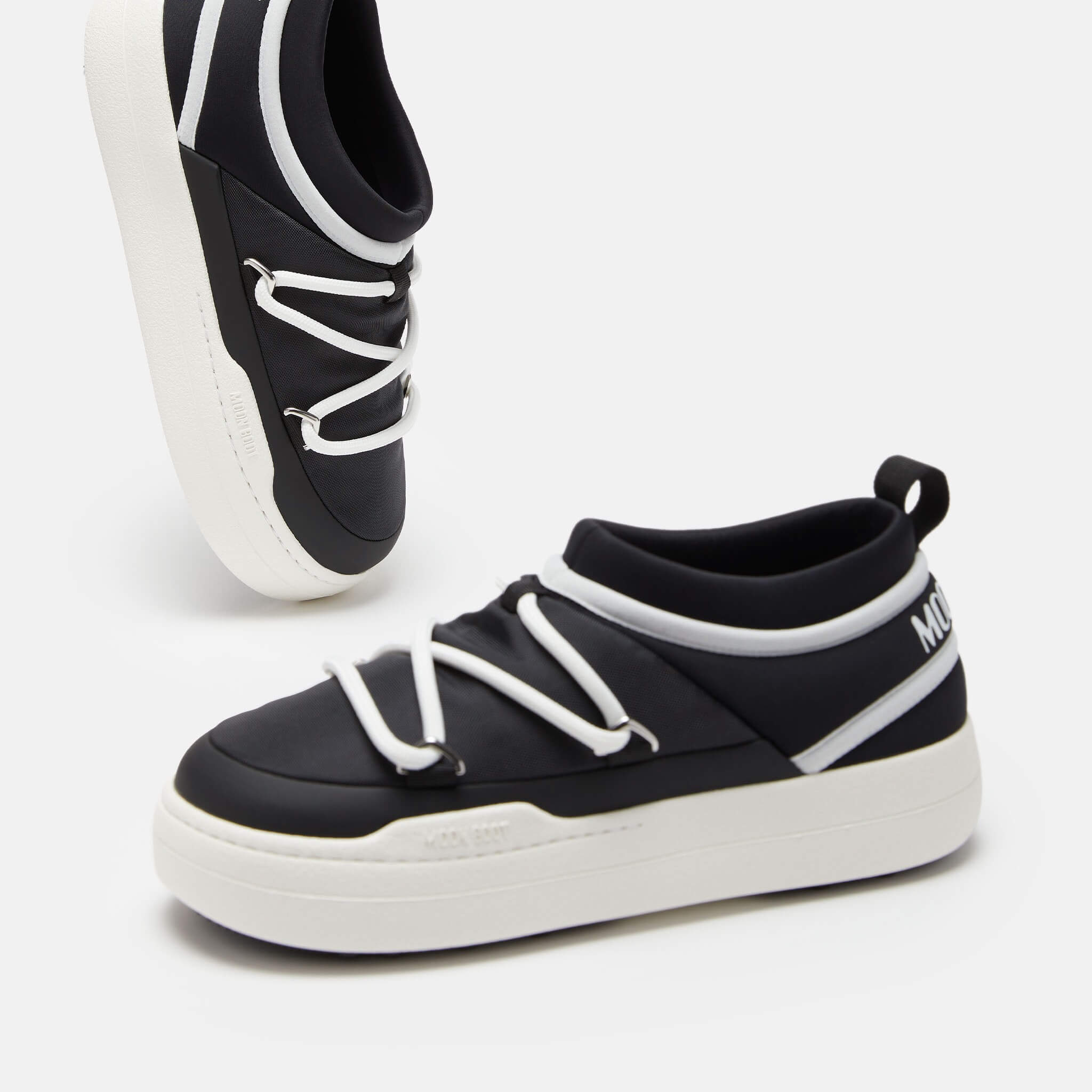 Dámske čierne slip-on Moon Boot Park Icon