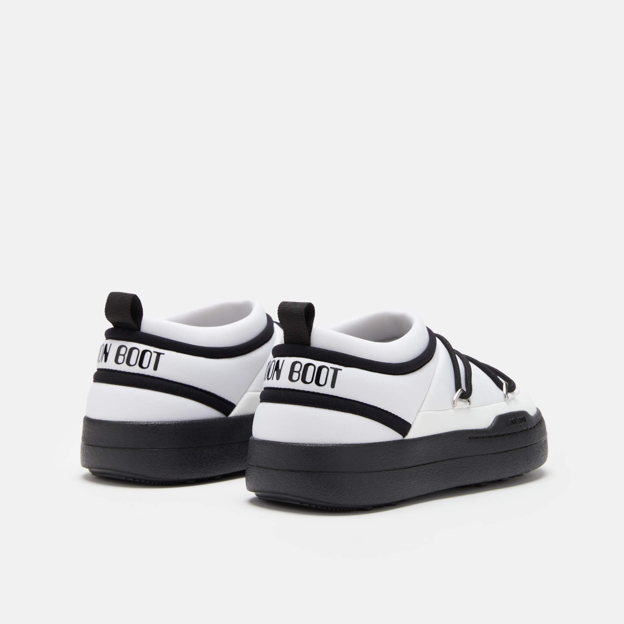 Dámske čierno-biele slip-on Moon Boot Park Icon