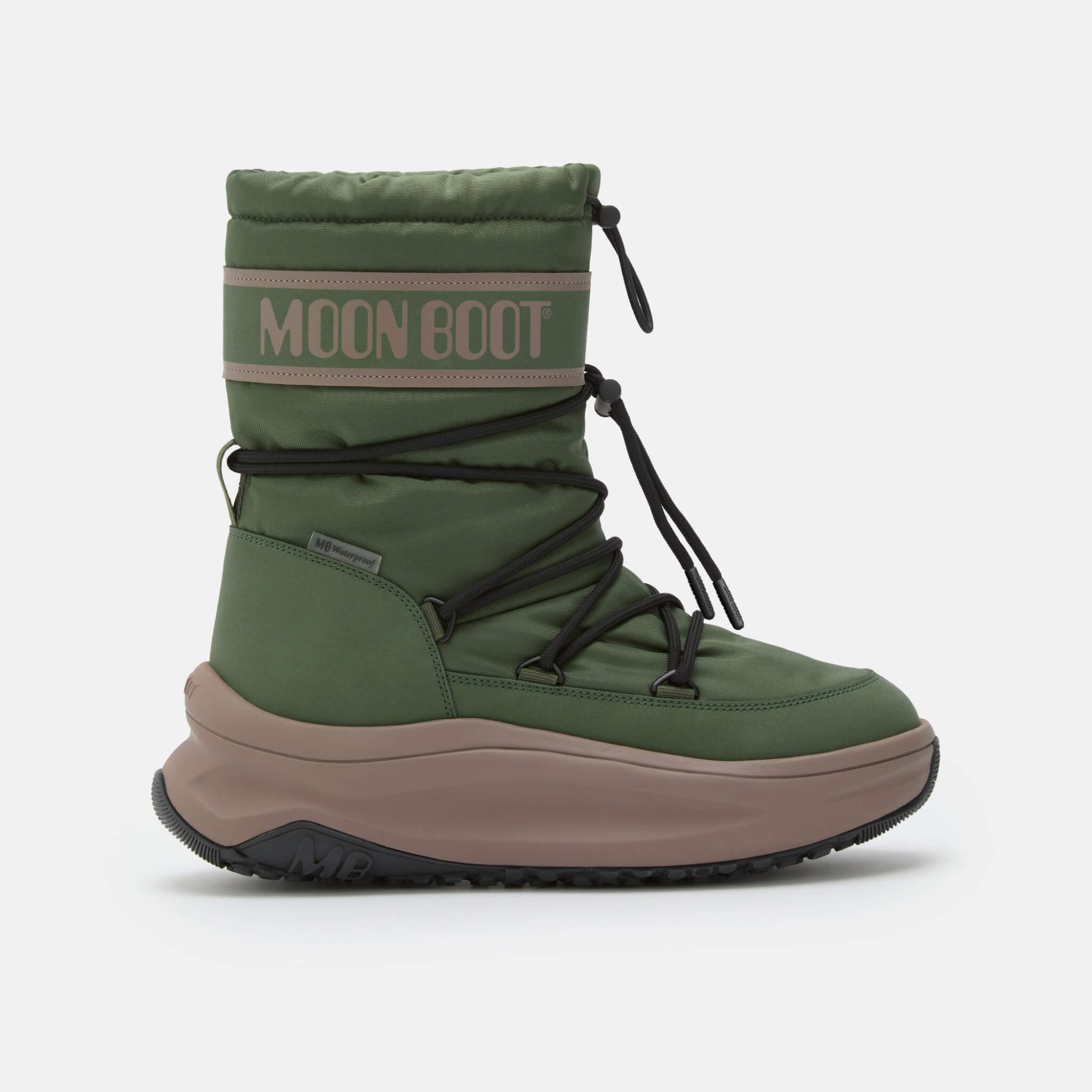 Pánske zelené snehule Moon Boot Moon247 Polar WP