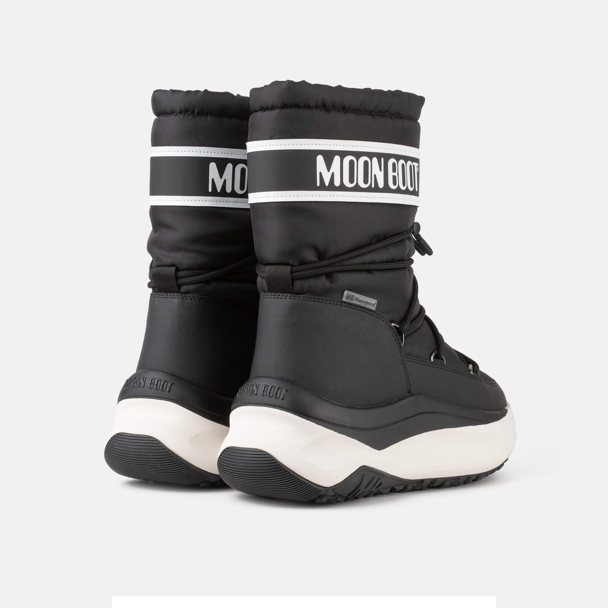 Pánske čierne snehule Moon Boot Moon247 Polar WP