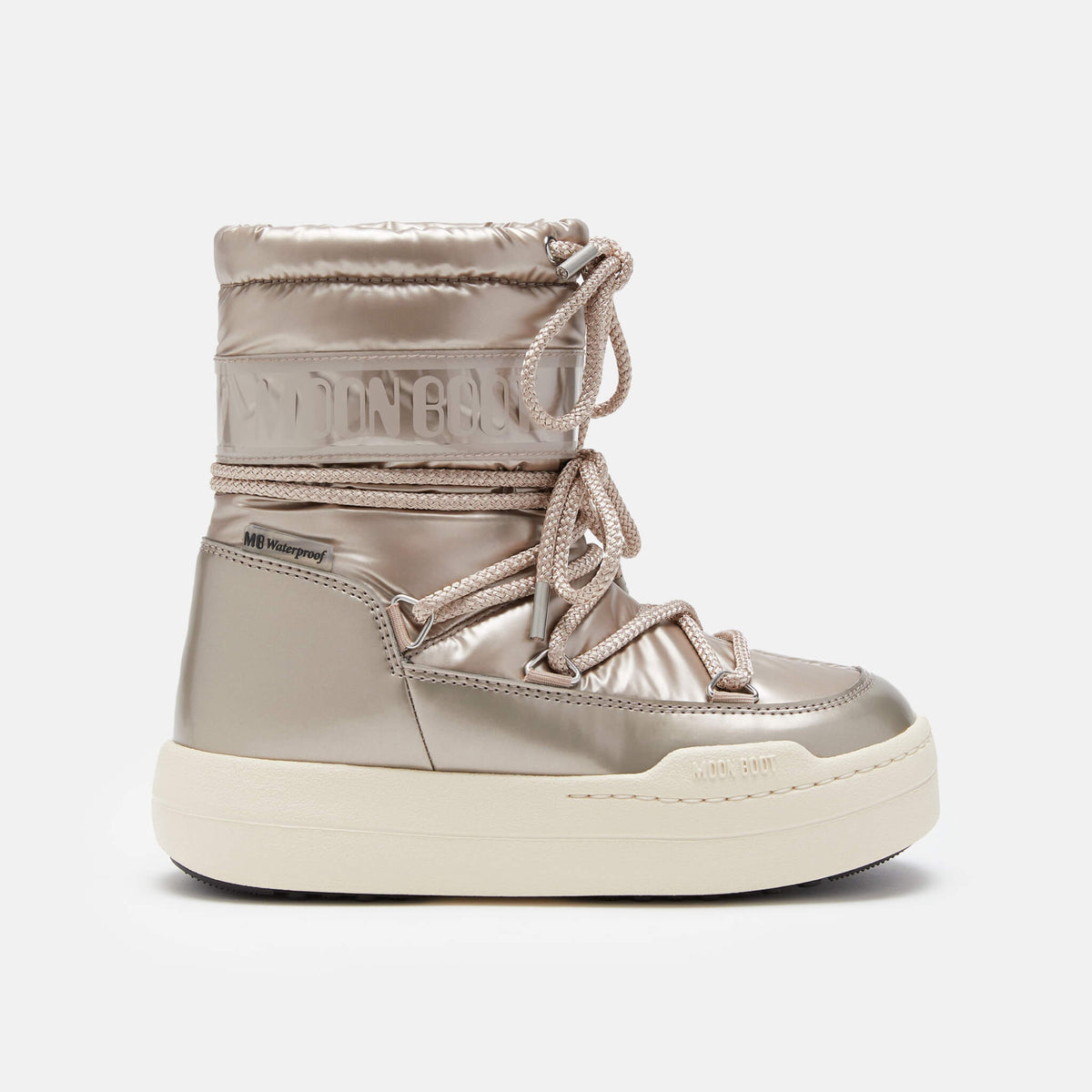 Detské žlté snehule Moon Boot JR Park Boot