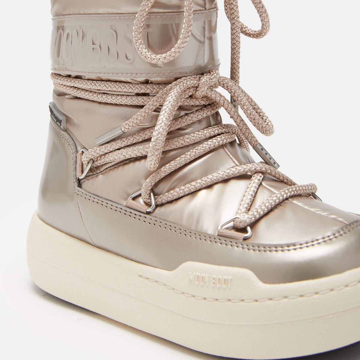 Detské žlté snehule Moon Boot JR Park Boot