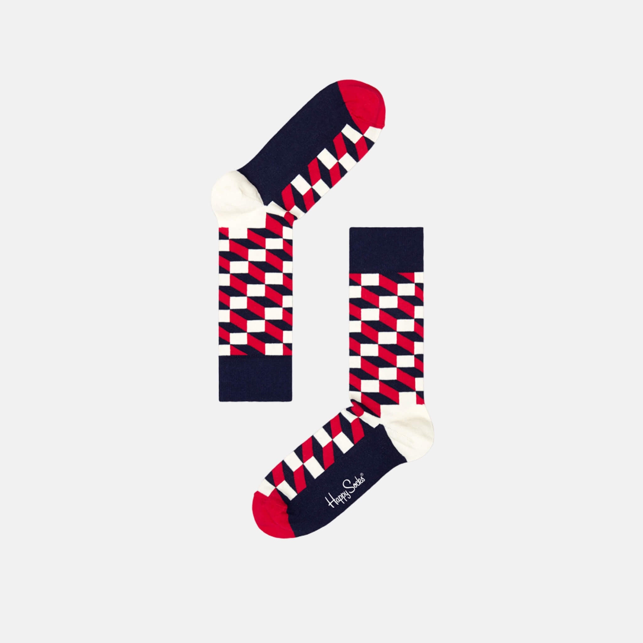 Farebné ponožky Happy Socks se vzorom Filled Optic