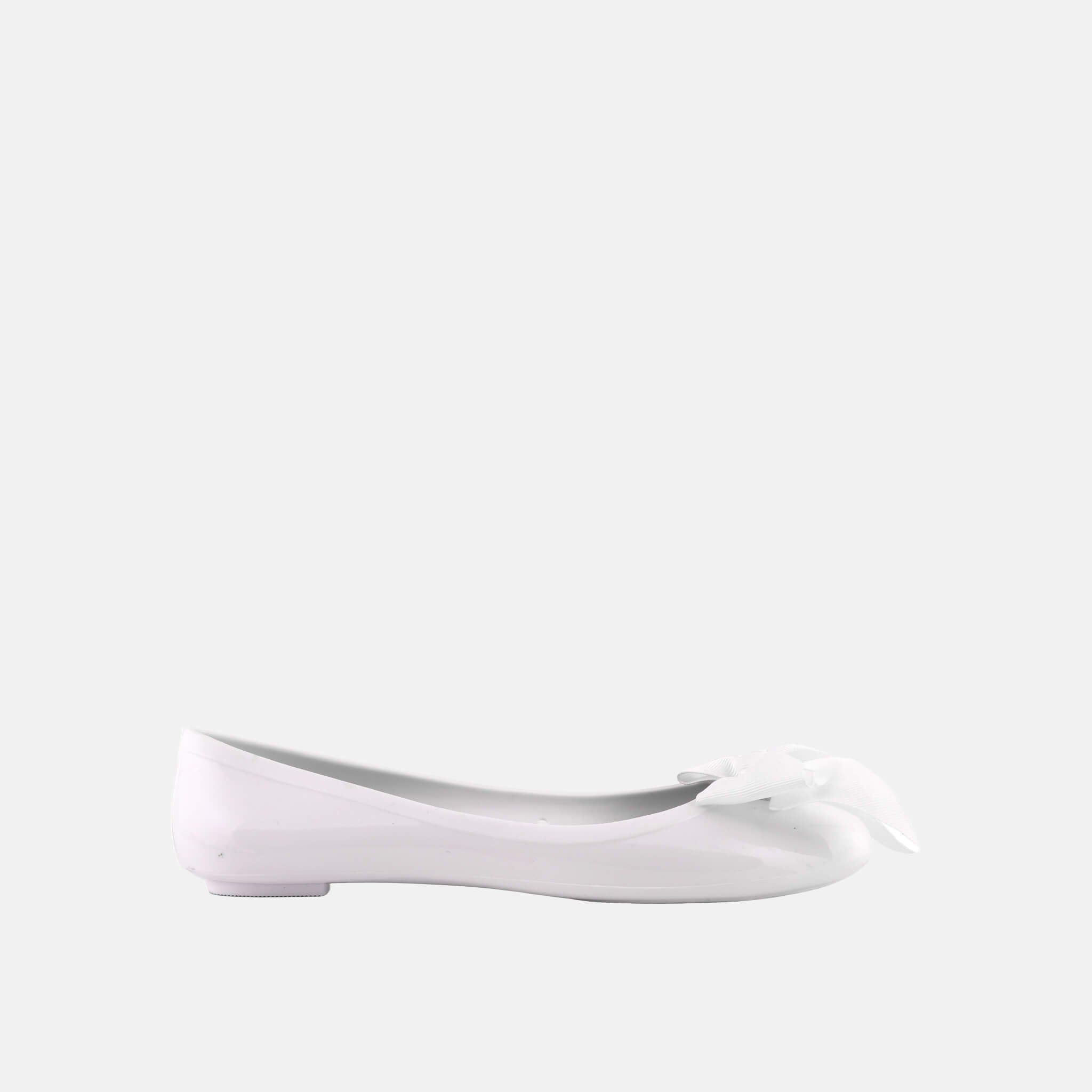 Jelly Ballerina With Solid Bow