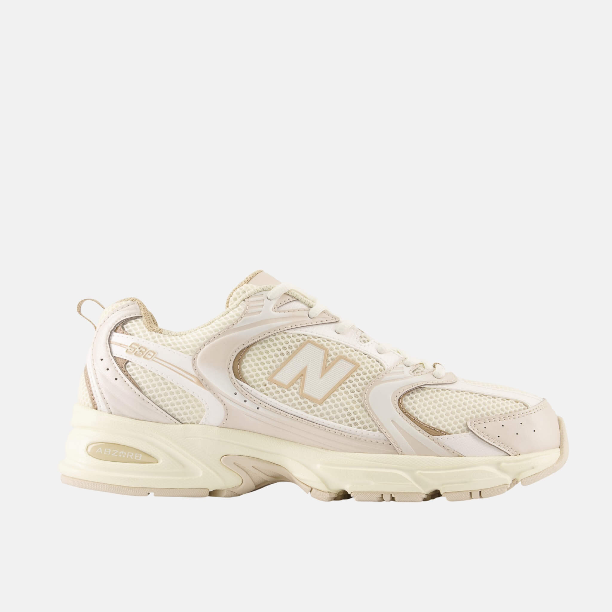 Unisex béžové voľnočasové tenisky New Balance MR530