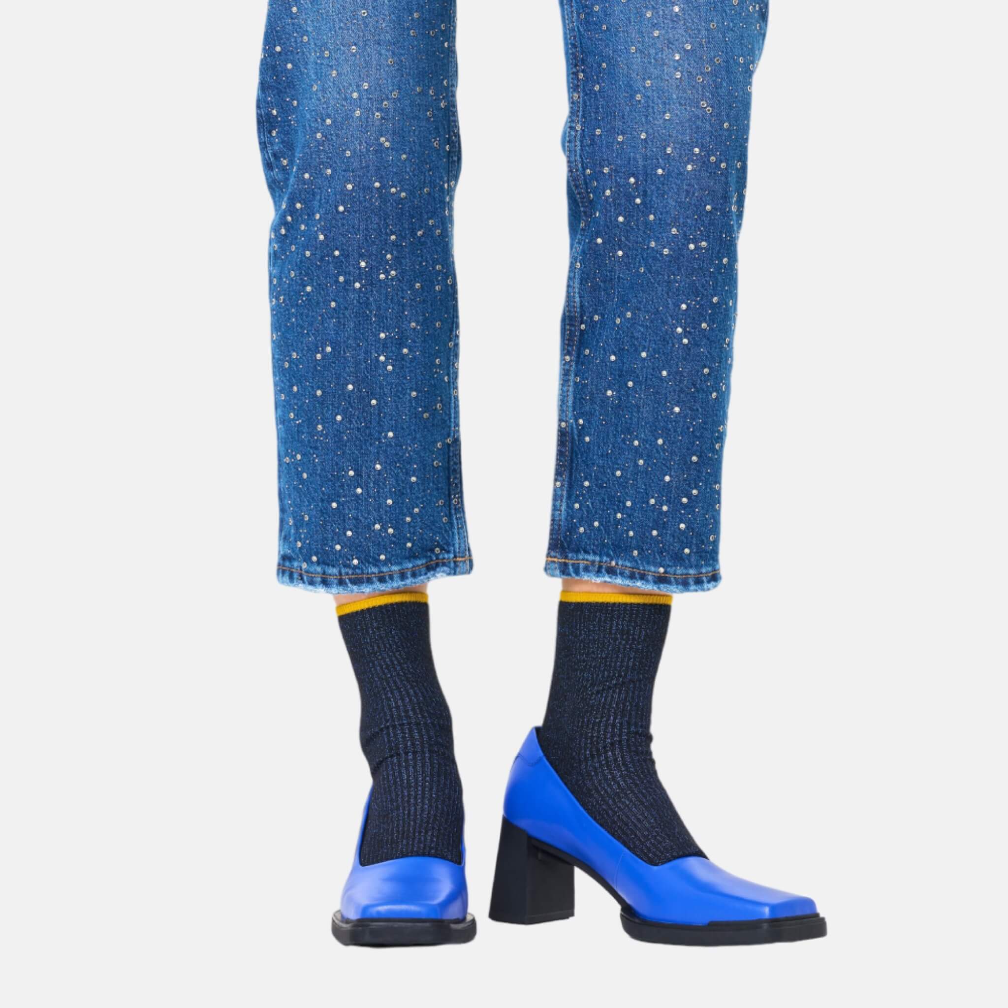 Modré ponožky Happy Socks Mariona