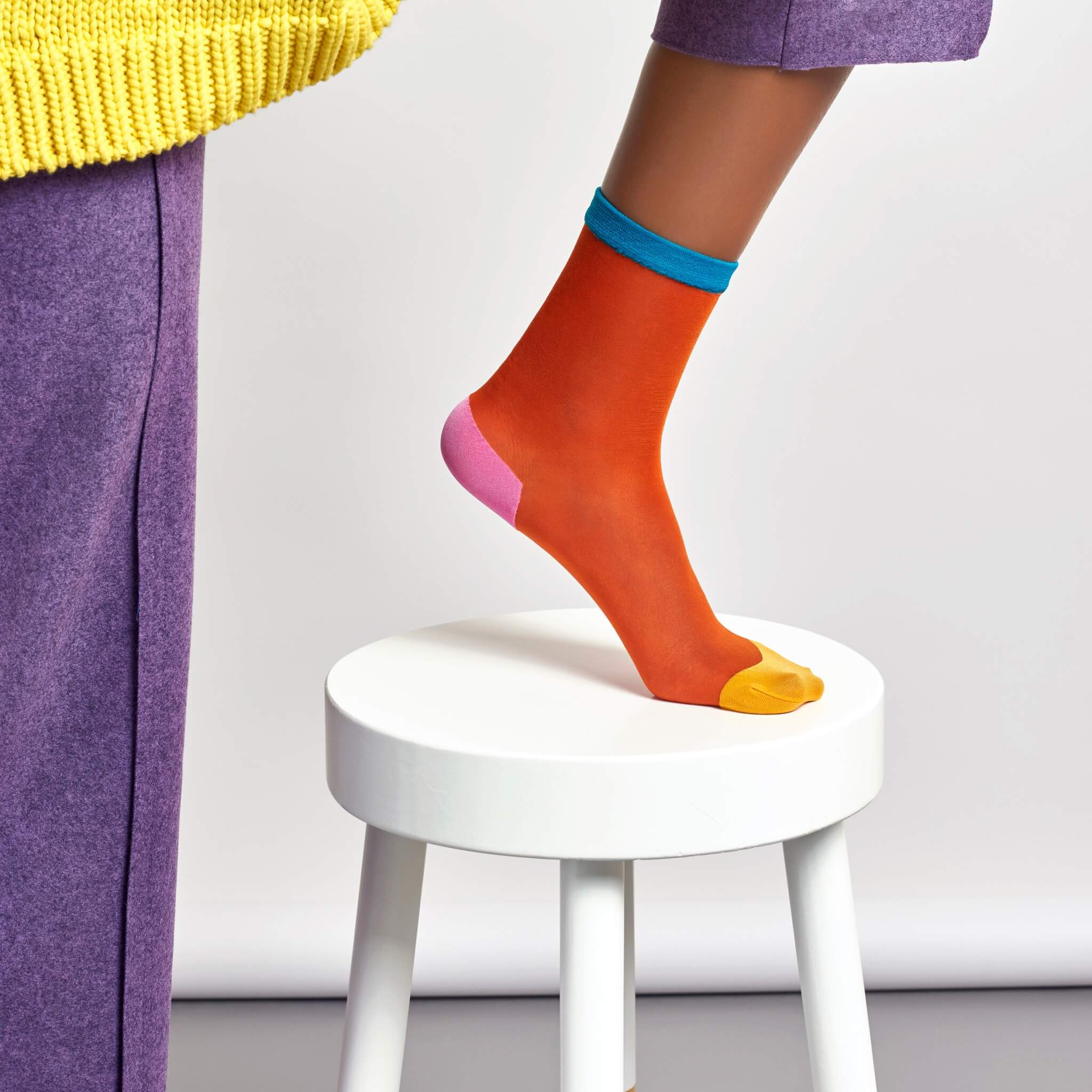Frankie Nylon Mid Calf