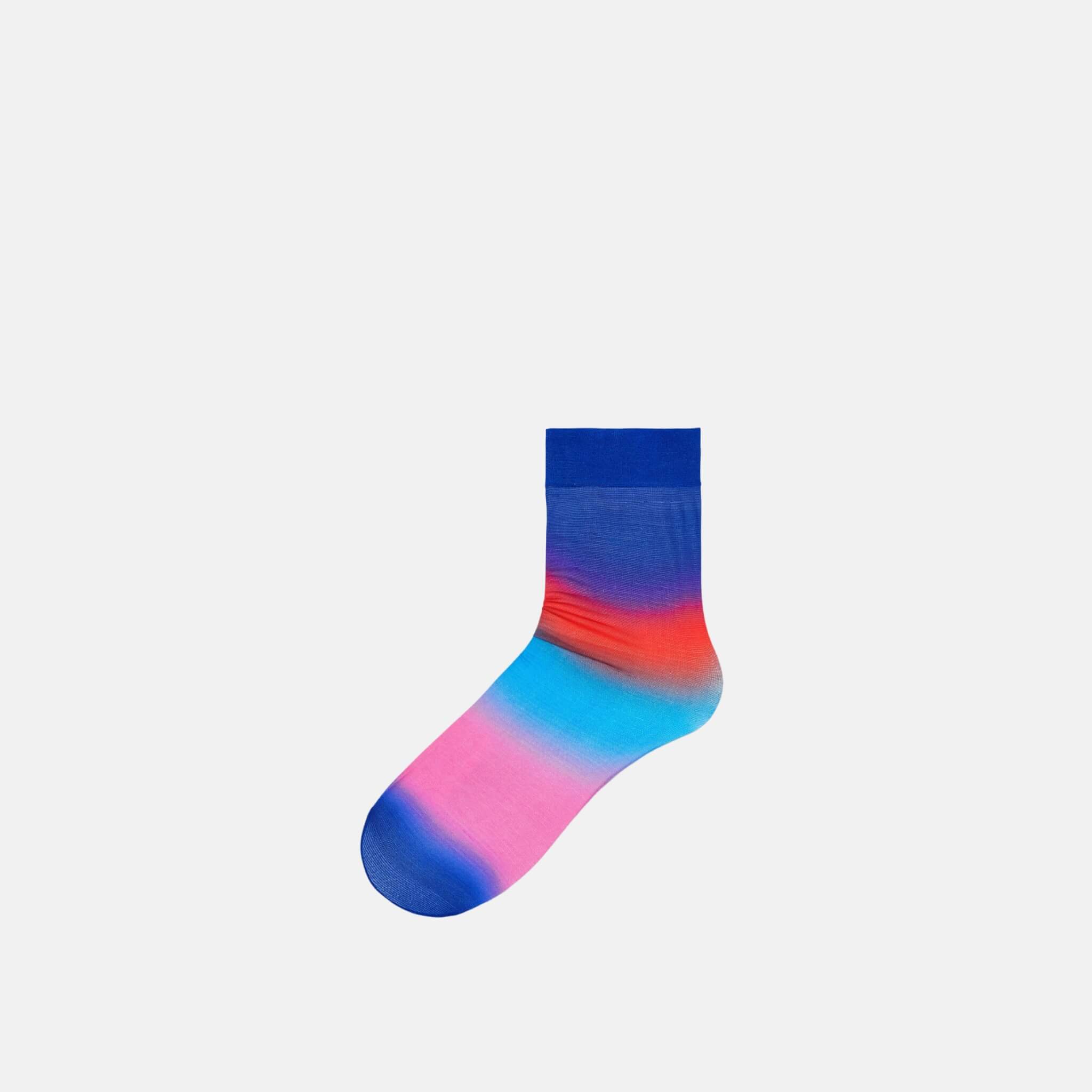 Dámske ružovo-modré ponožky Happy Socks Mia // kolekcia Hysteria