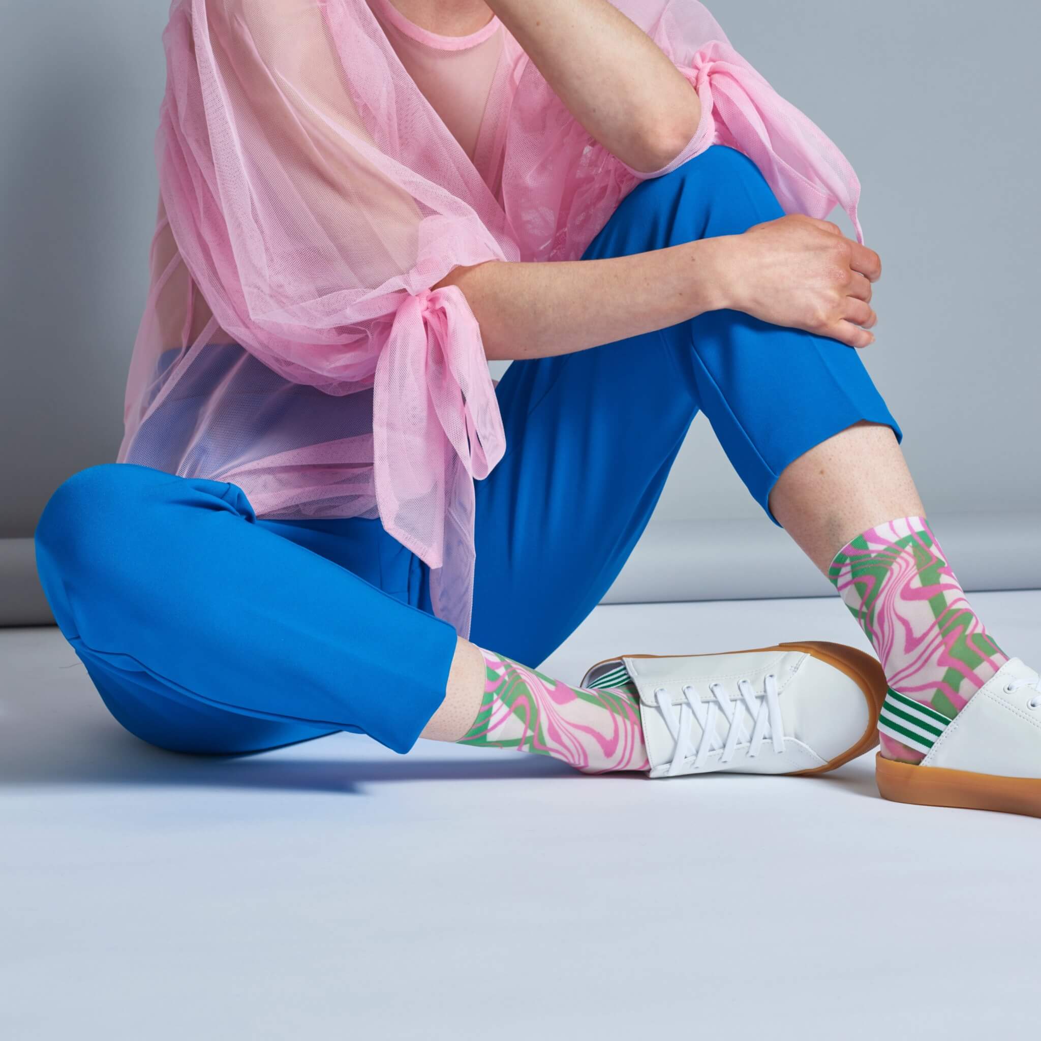 Dámske farebné ponožky Happy Socks Mia // kolekcia Hysteria